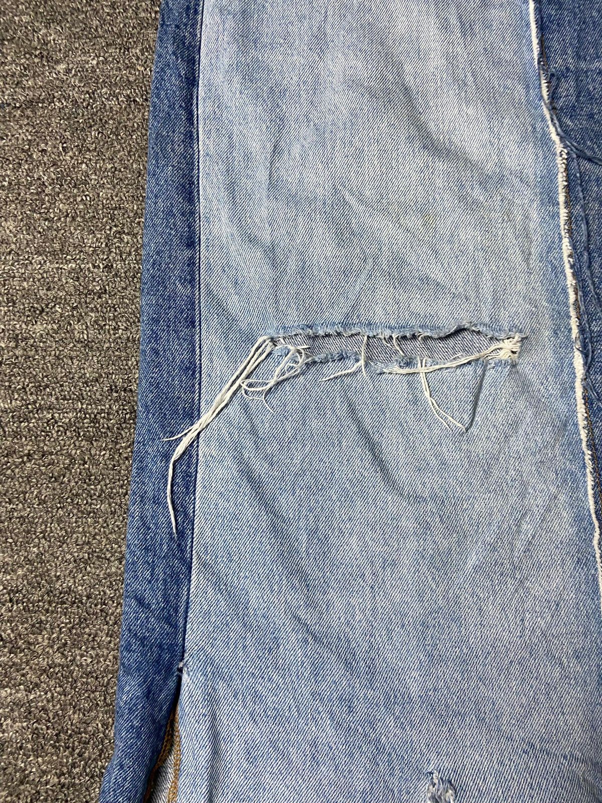 Zara Zara TRF IX’D Makers Two Tone Jeans Skirts (165) Size 32" / US 10 / IT 46 - 15 Thumbnail