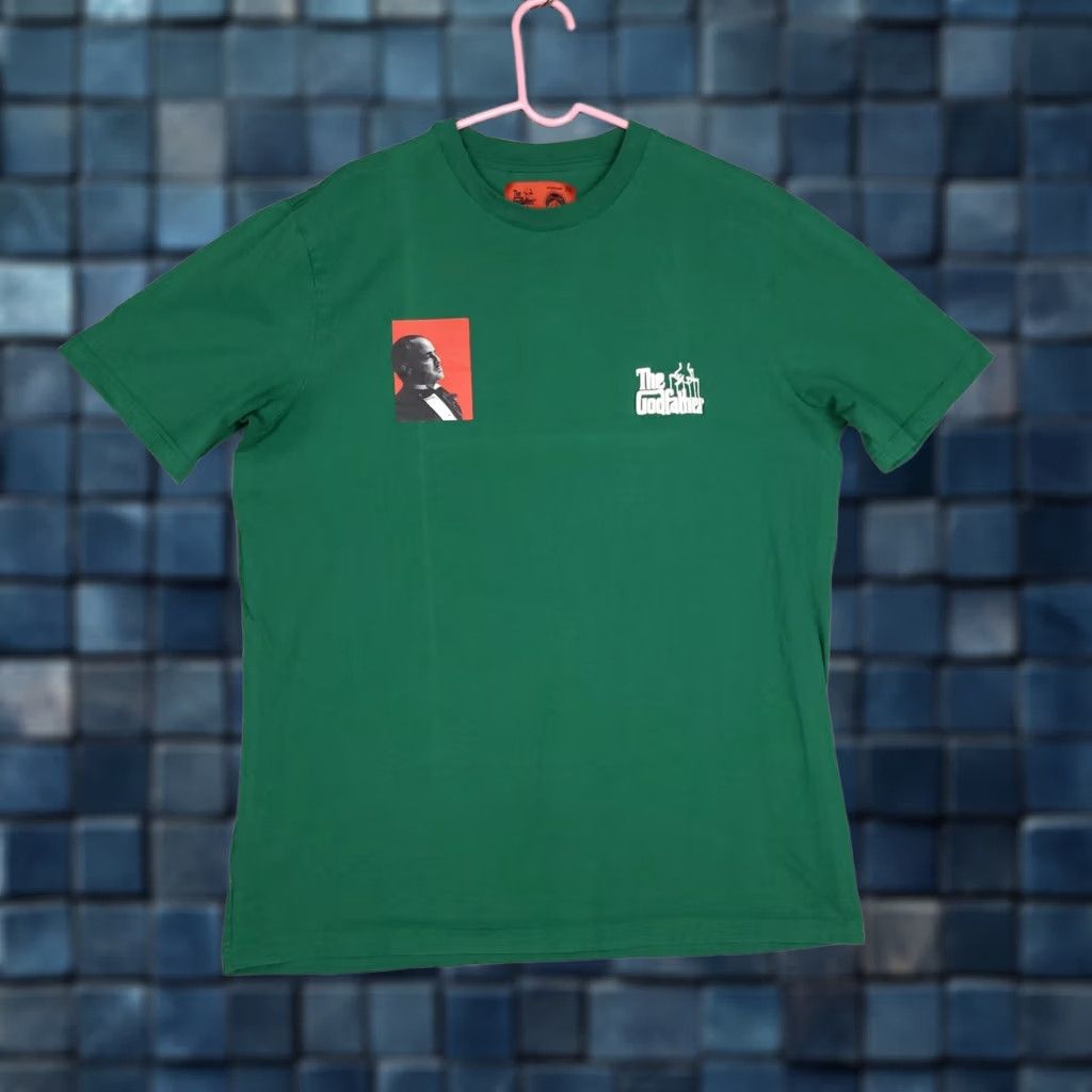 Vintage Paramount The Godfather Shirt Unisex Adults XL Green Short Sleeve Tee Crew Neck Logo Jersey Cotton Size US 36 / EU 52 - 1 Thumbnail