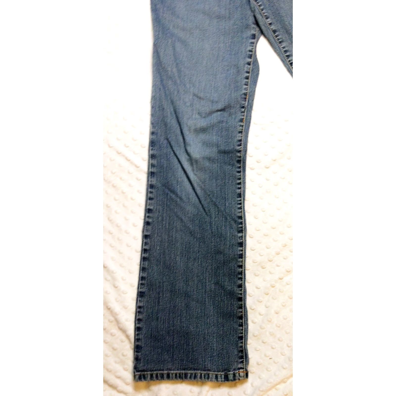 Calvin Klein VINTAGE Calvin Klein Jeans Womens 9 High Rise Straight Blue 5-Pocket 80s 90s Size 30" / US 8 / IT 44 - 3 Thumbnail