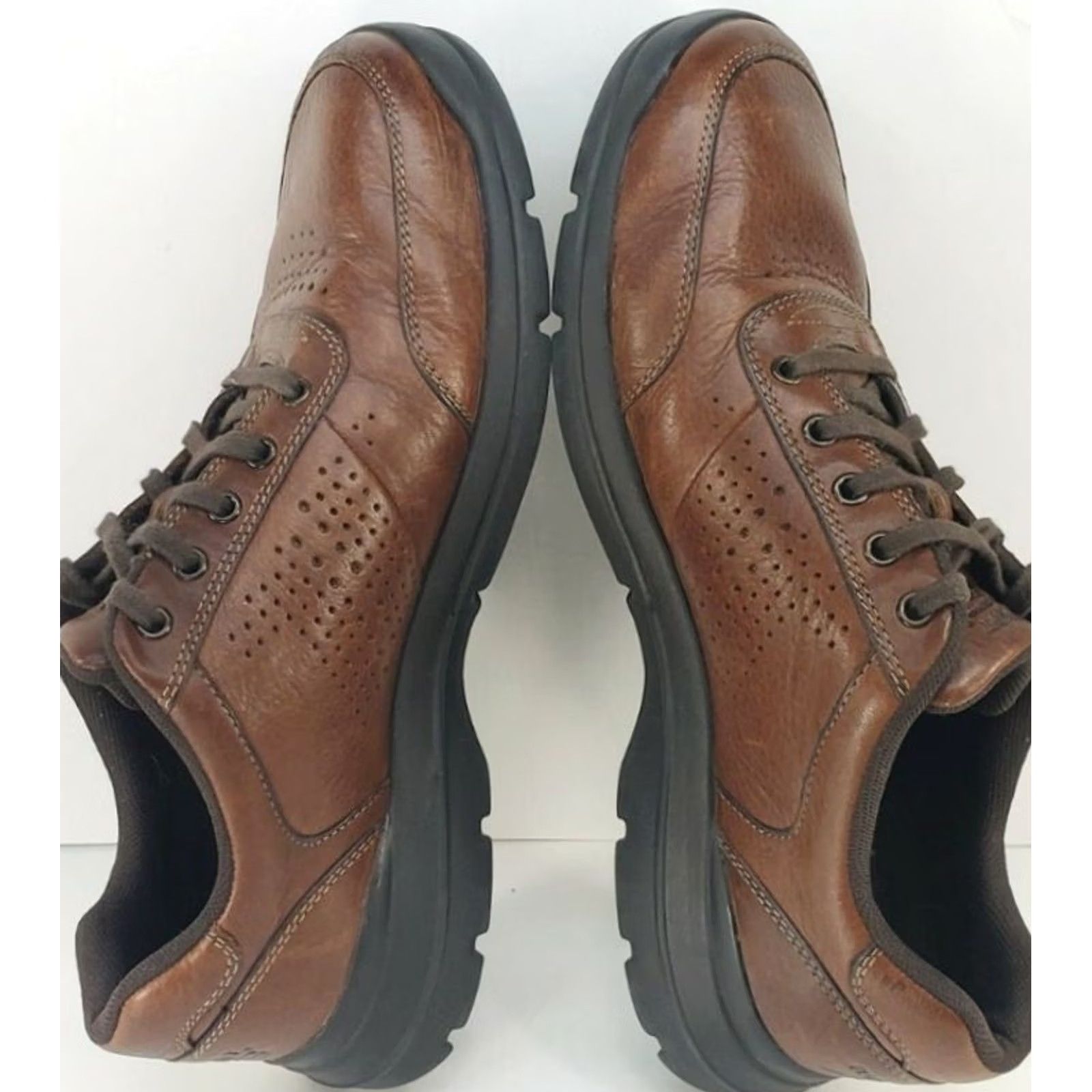 Rockport Rockport XCS City Play 2 Perf U-Bal Oxford Leather Brown Men's Size 9M M78754 Size US 9 / EU 42 - 7 Thumbnail