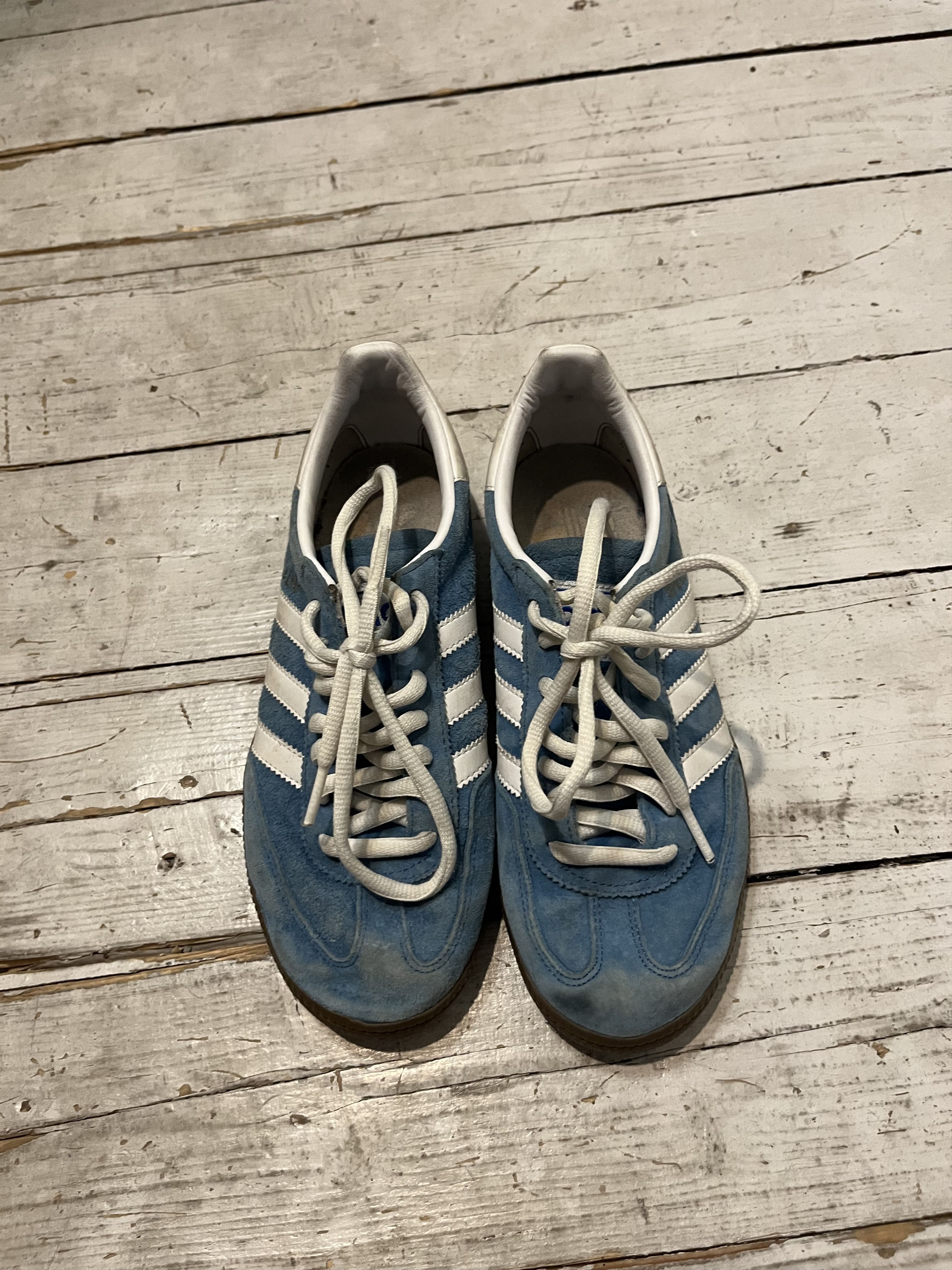 Adidas × Vintage Vintage Blue Adidas Spezial Handball Shoes Size US 4.5 / IT 34.5 - 2 Thumbnail