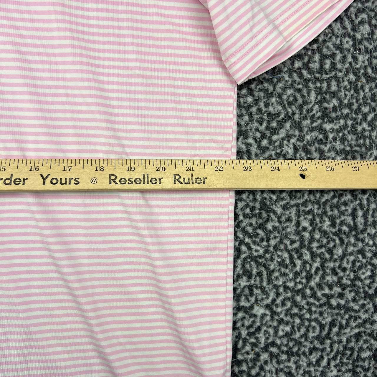 RLX Ralph Lauren RLX Ralph Lauren Golf Polo Shirt Men Striped Short Sleeve L Size US L / EU 52-54 / 3 - 3 Thumbnail