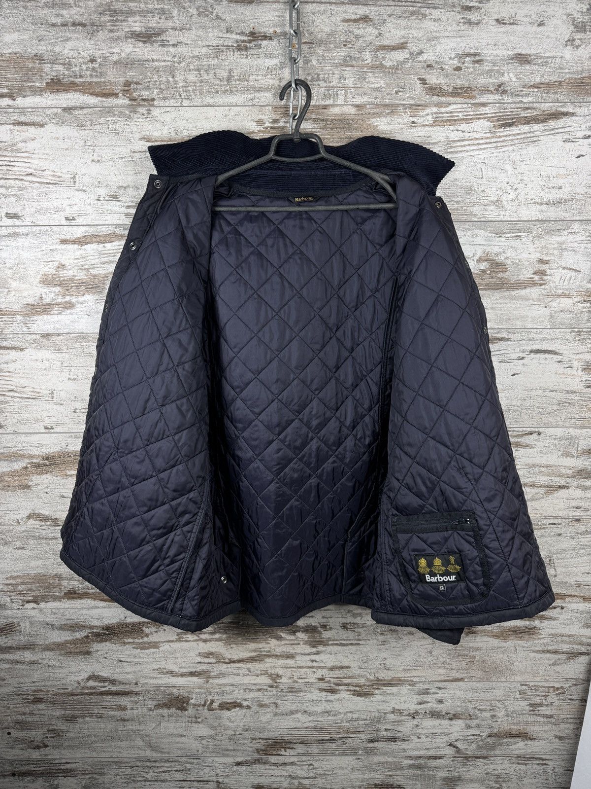 Barbour Mens Vintage Barbour Bonell quilt jacket quilted bombers Size US XXL / EU 58 / 5 - 10 Thumbnail