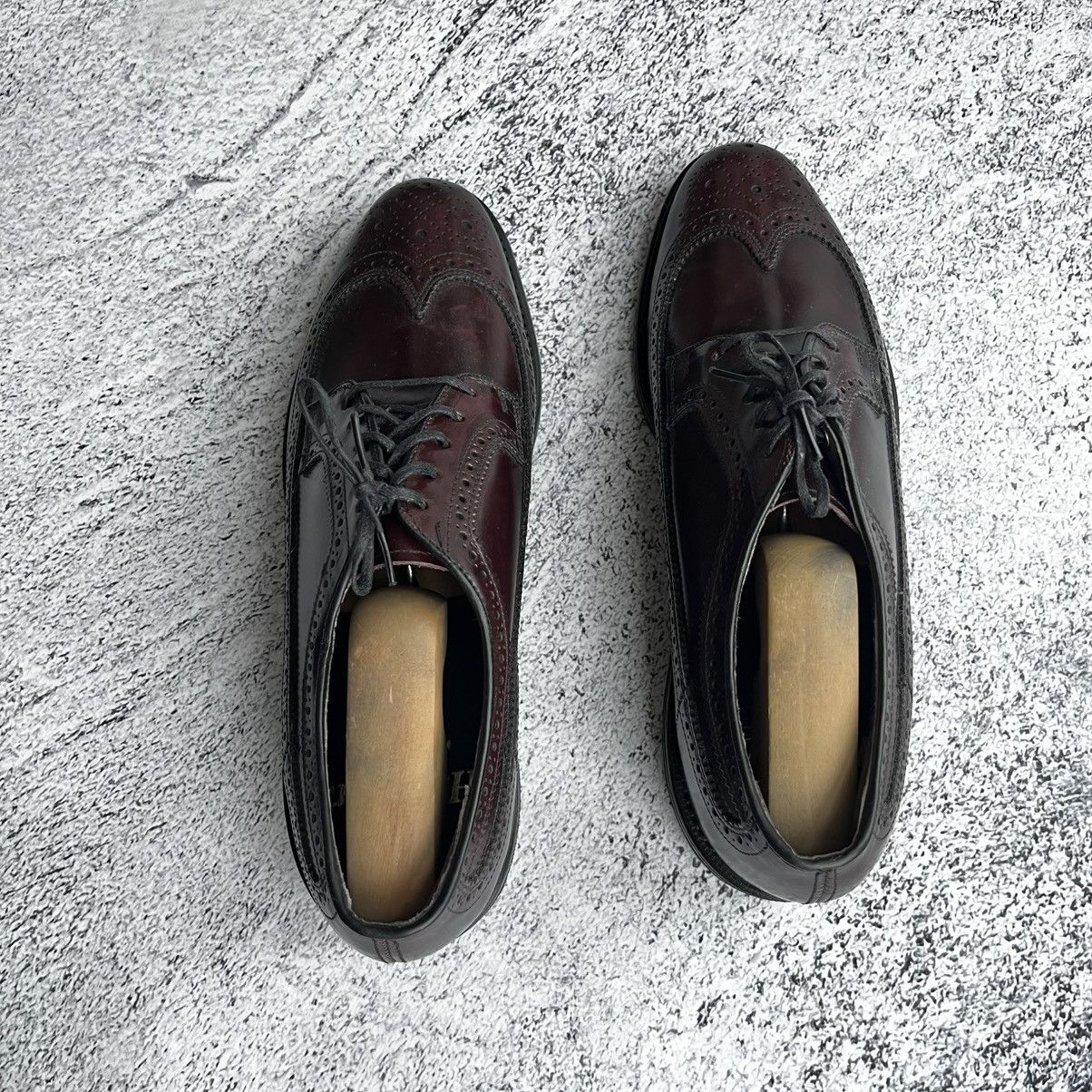 Hanover Vintage Hanover Shell Cordovan Longwing Dress Shoes 8.5 USA Size US 8.5 / EU 41-42 - 6 Thumbnail