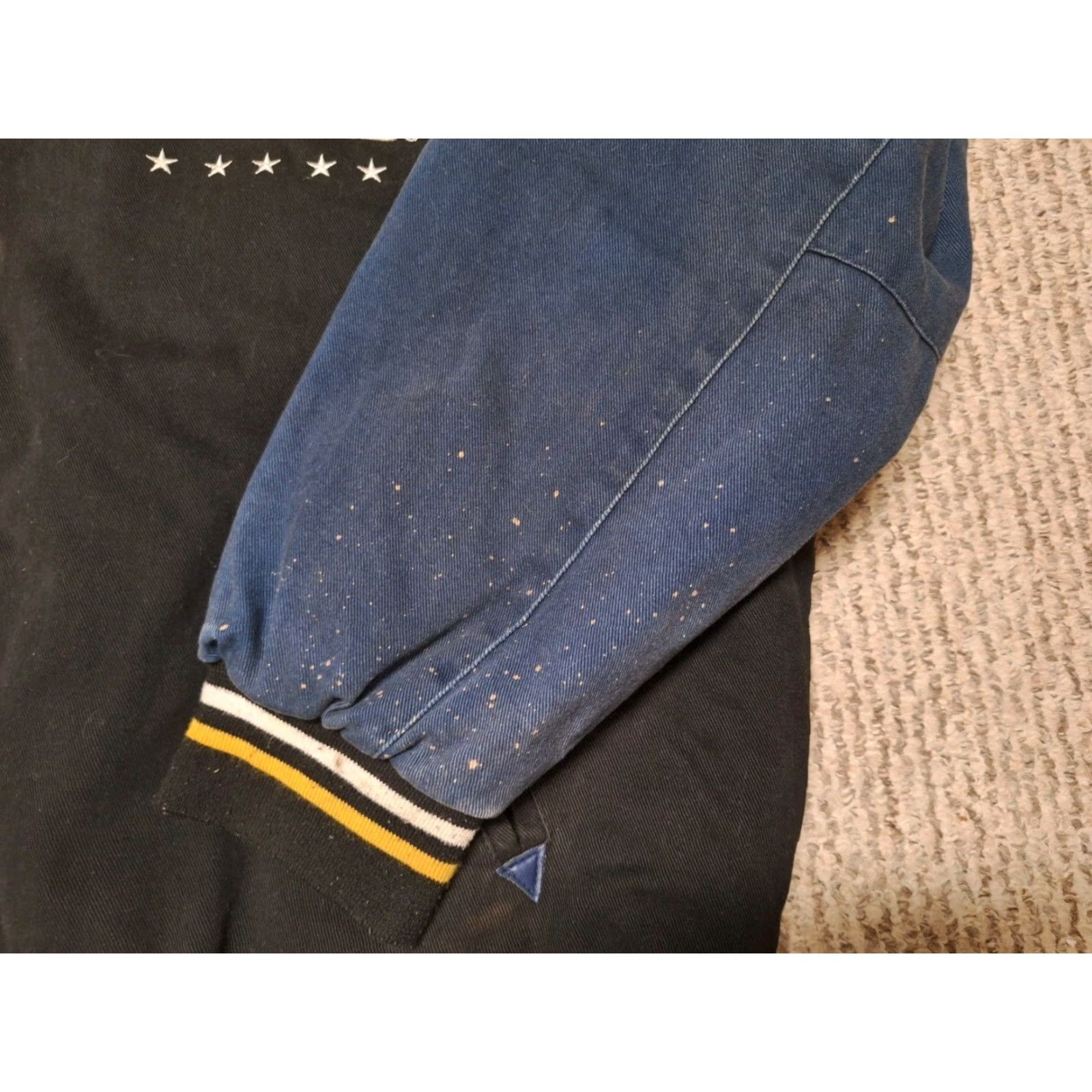 NCAA NCAA Georgia Tech Yellow Jackets Bomber Jacket 5XL Mens Multicolor Varsity 80s Read Size US XXL / EU 58 / 5 - 3 Thumbnail