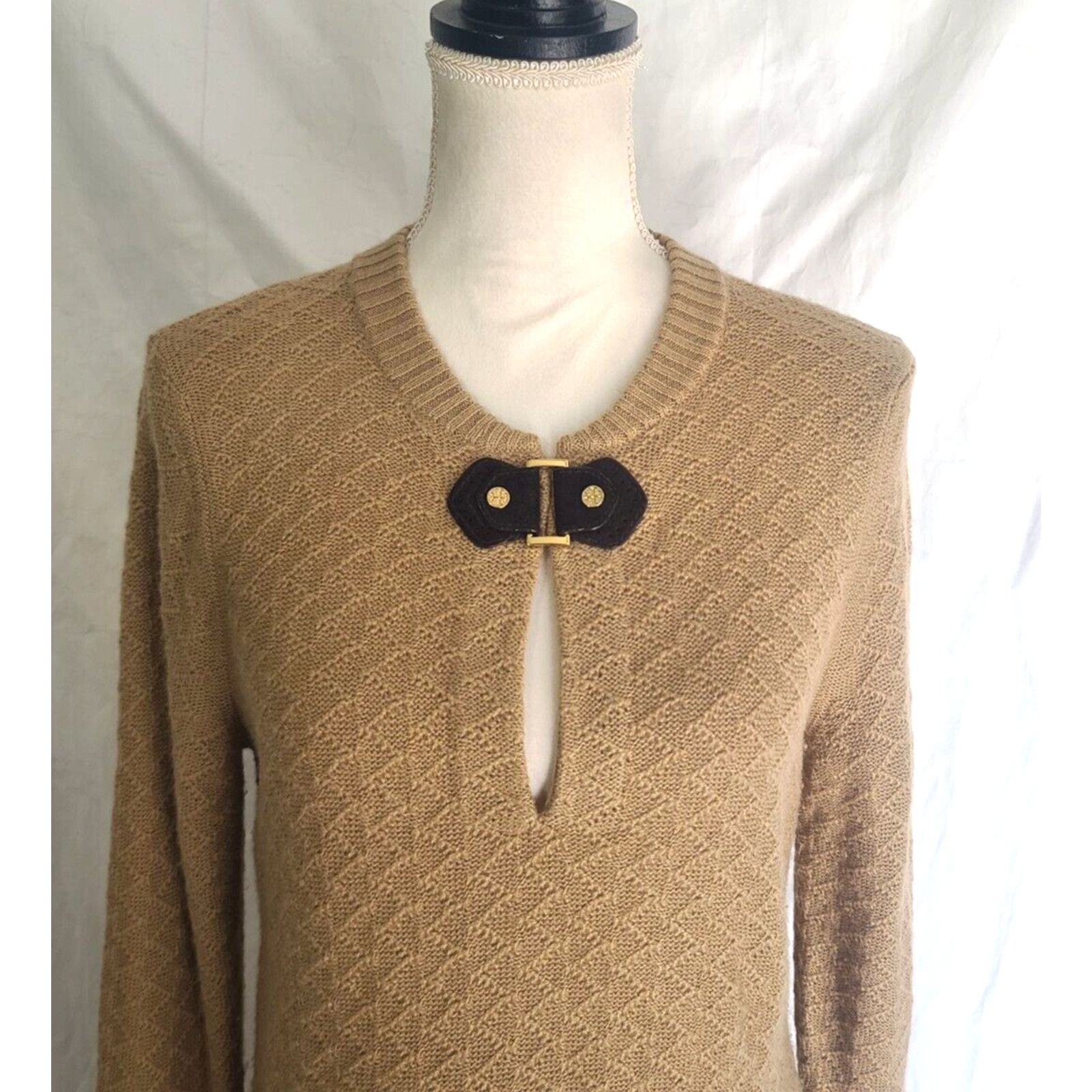 Tory Burch Tory Burch Designer Wool Blend Womens Tunic Sweater Medium Size M / US 6-8 / IT 42-44 - 3 Thumbnail