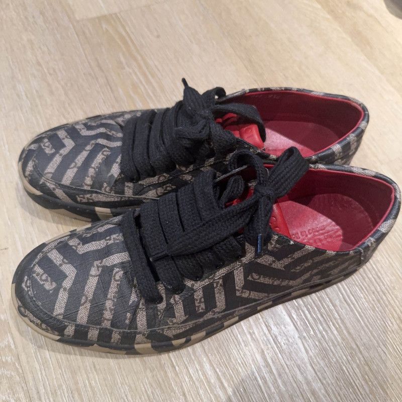 Gucci Gucci GG Supreme Low-Top Fashion Sneakers 0079 Size US 9.5 / EU 42-43 - 1 Thumbnail