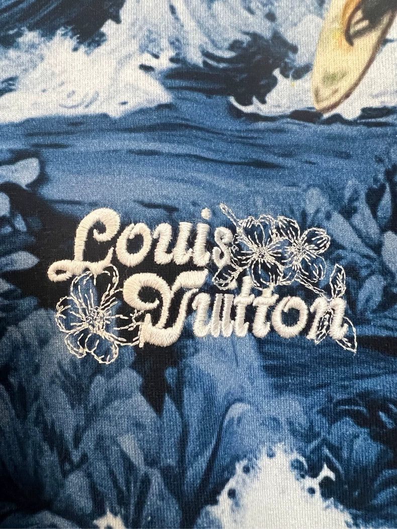 Louis Vuitton Louis Vuitton Coconut Tree Surf Print Short Sleeve Size US L / EU 52-54 / 3 - 4 Thumbnail