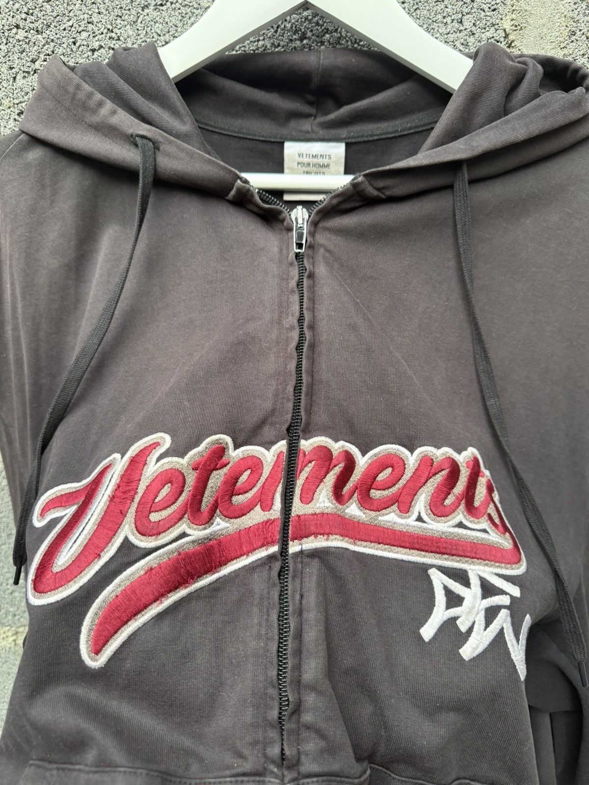 Vetements SS17 Vetements ‘Bro’ Zip-Up Hoodie Size US XS / EU 42 / 0 - 5 Thumbnail