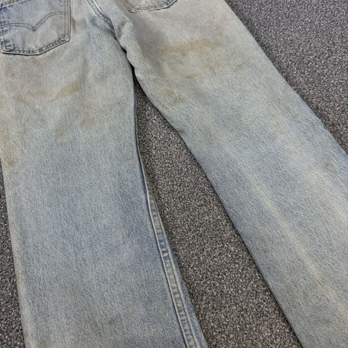 Levi's Vintage Clothing Insane Destroyed ‼️ Flared 1997 Levis 517 Bootcut Washed Size US 30 / EU 46 - 10 Thumbnail