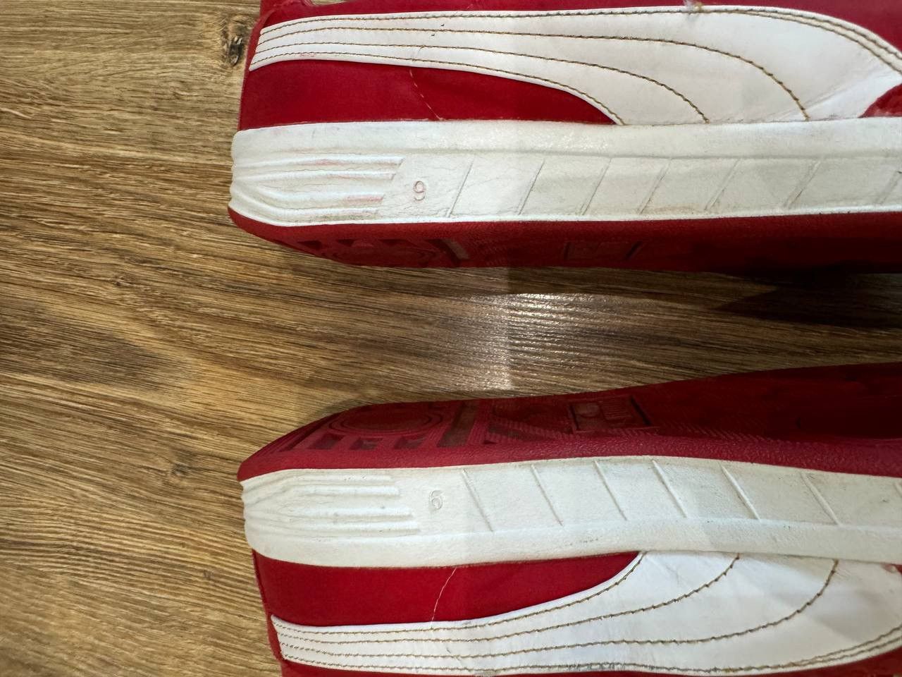 Puma Puma Red Argentina Kenny Daglish Part Suede Low Trainers Size US 10 / EU 43 - 10 Thumbnail