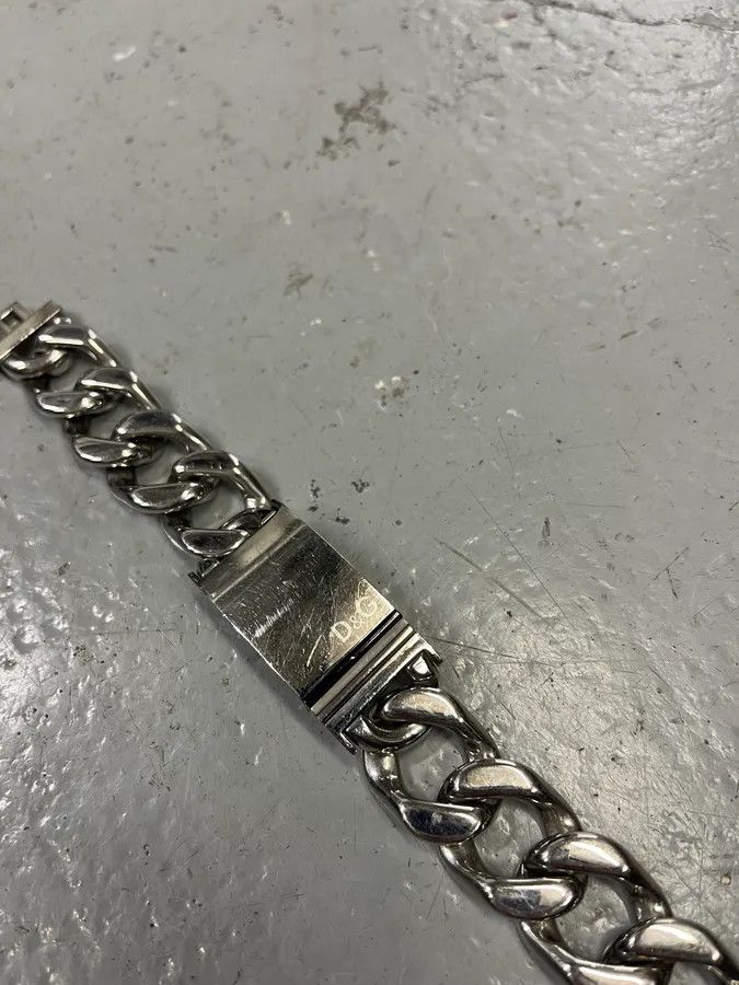 Dolce & Gabbana 2000s Dolce & Gabbana Stainless Steel Bracelet Size ONE SIZE - 7 Thumbnail