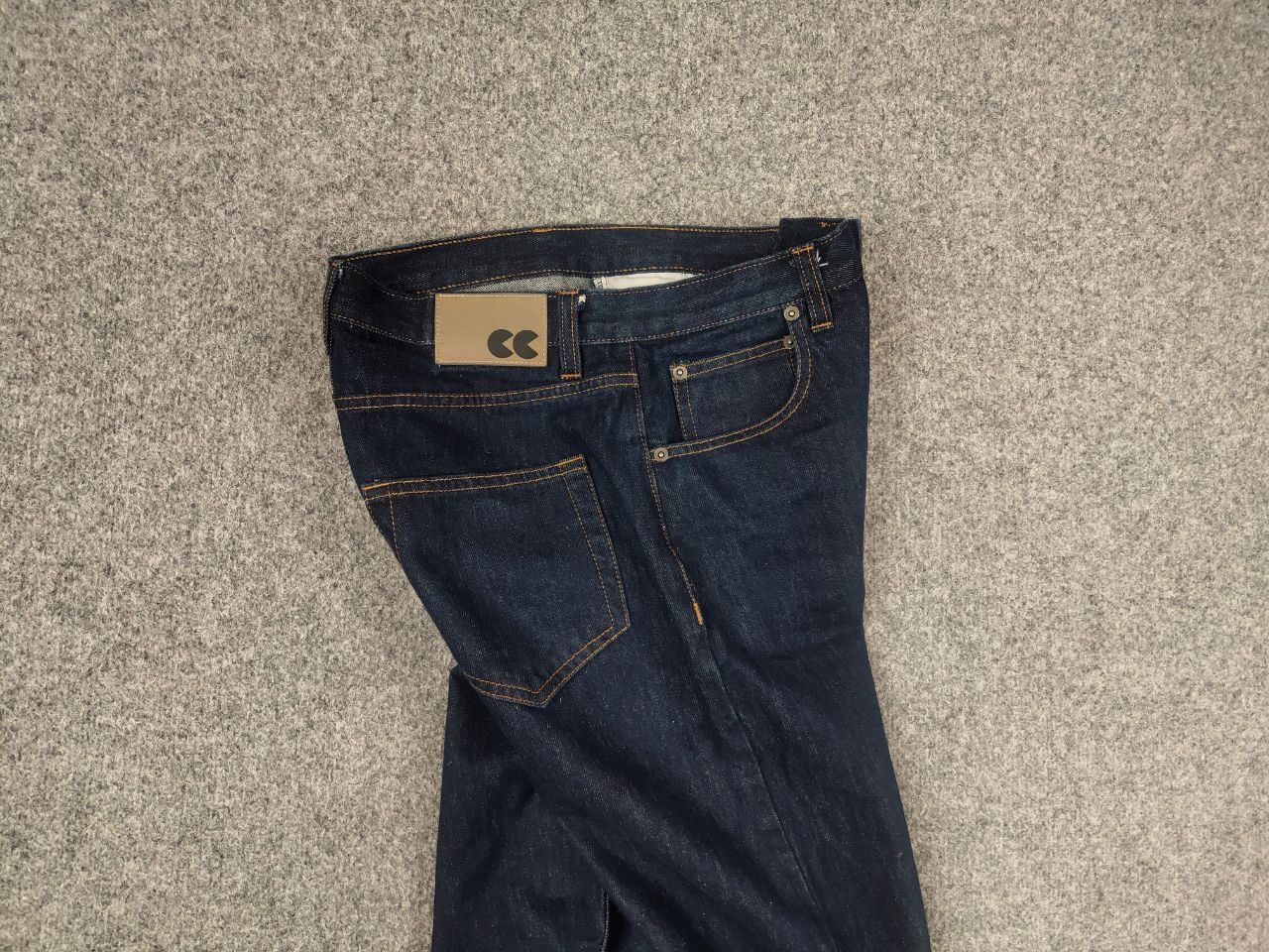 Vintage Community Clothing Minimalist dark blue Denim jeans Vintage Size US 32 / EU 48 - 9 Thumbnail
