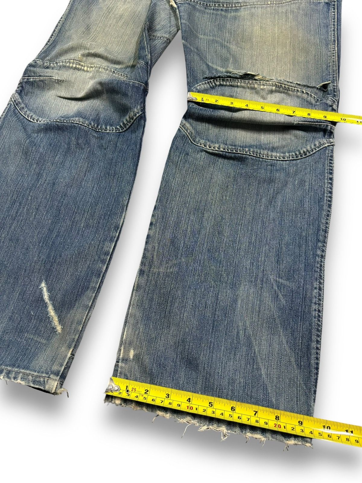 G-Star Vintage G-Star Raw Double Knee Style Mud Wash Baggy Jeans Size US 34 / EU 50 - 22 Thumbnail