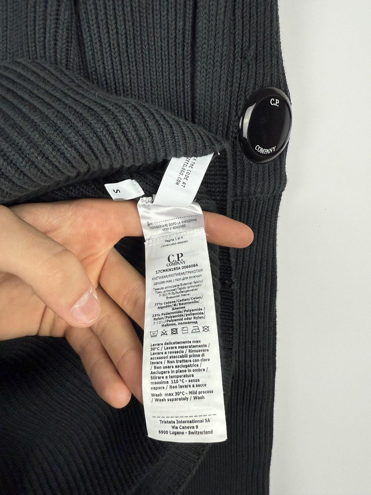C.P. Company Black C.P. Company Half-zip Sweater Size US S / EU 44-46 / 1 - 7 Thumbnail