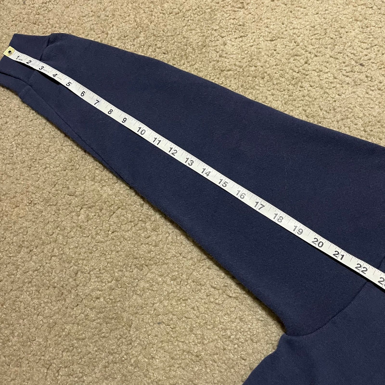 Lee Vintage Georgia Tech Yellow Jackets Lee Navy Crewneck XL Size US XL / EU 56 / 4 - 7 Thumbnail