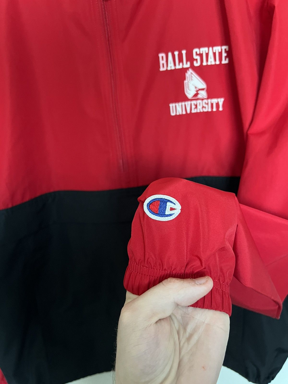 Champion × Vintage Vintage 00s Ball State Champion Quarter Zip Size US S / EU 44-46 / 1 - 6 Thumbnail