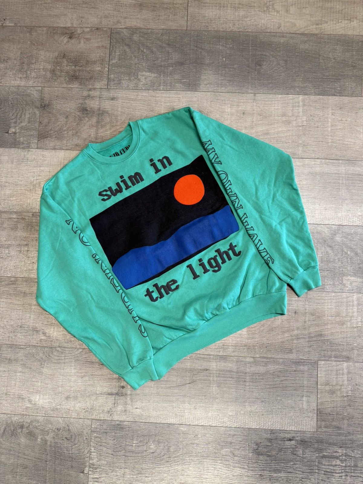 Cactus Plant Flea Market × Kid Cudi Kid Cudi Rolling Loud Swim In The Light Crewneck Size US M / EU 48-50 / 2 - 1 Thumbnail