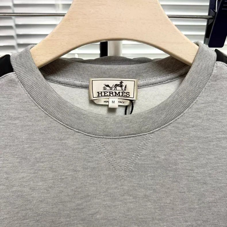 Hermes Hermes Grey Hoodie, Classic Model, H-Striped Logo on Both Size M / US 6-8 / IT 42-44 - 3 Thumbnail