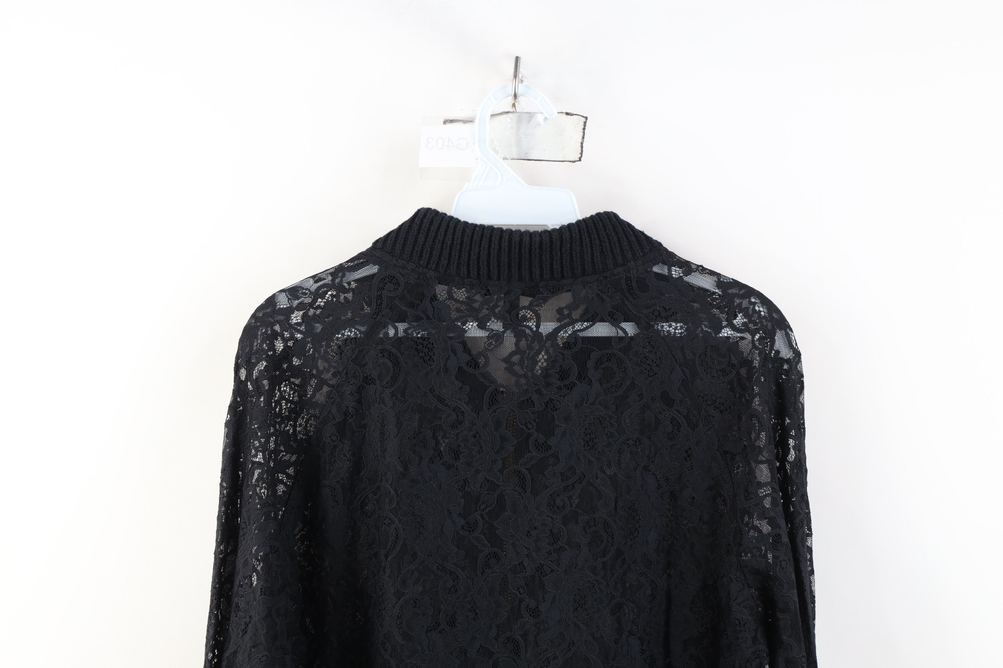 Victoria's Secret Vintage Y2K Victorias Secret Lace Flower Cropped Jacket Size L / US 10 / IT 46 - 13 Thumbnail