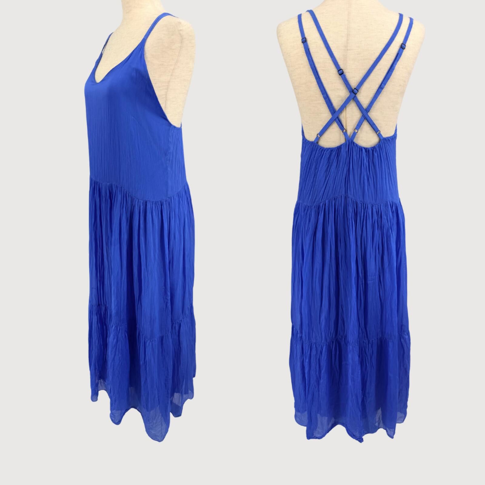 Other FRNCH Paris Silk Blend Tiered Maxi Dress M Size M / US 6-8 / IT 42-44 - 3 Thumbnail