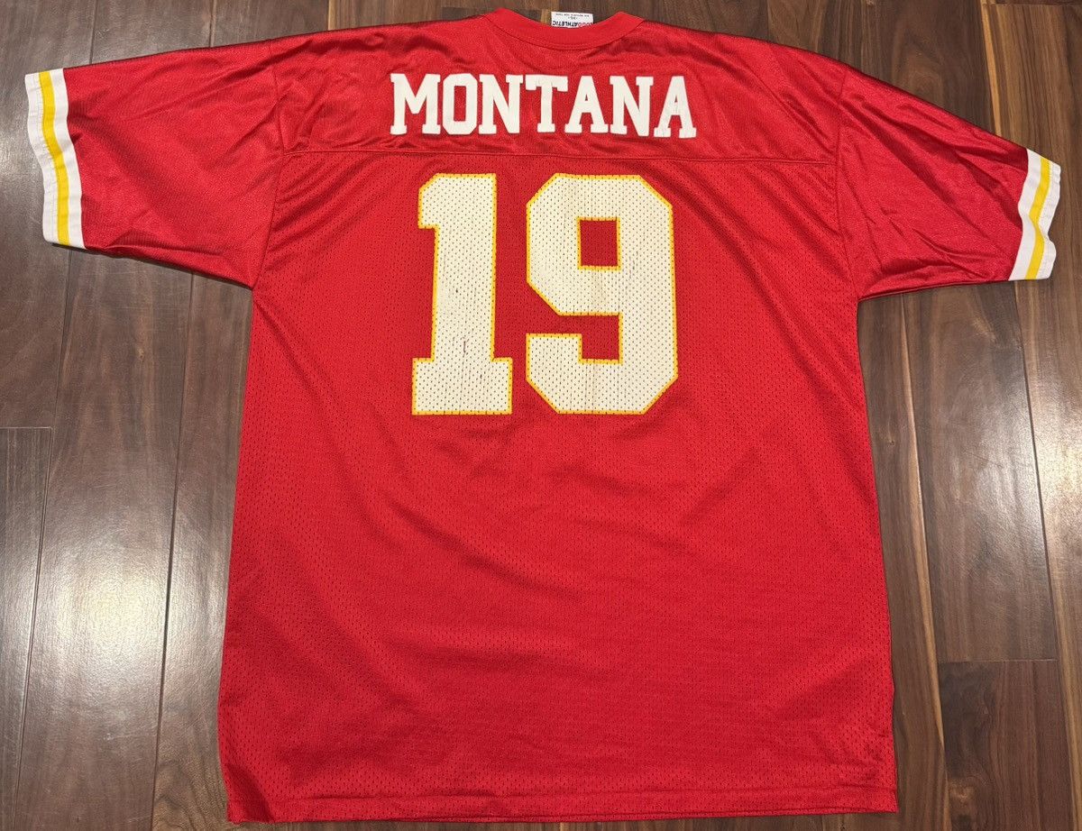 Logo Athletic Vintage 90s Logo Athletic Joe Montana Chiefs Jersey XL USA Size US XL / EU 56 / 4 - 1 Thumbnail