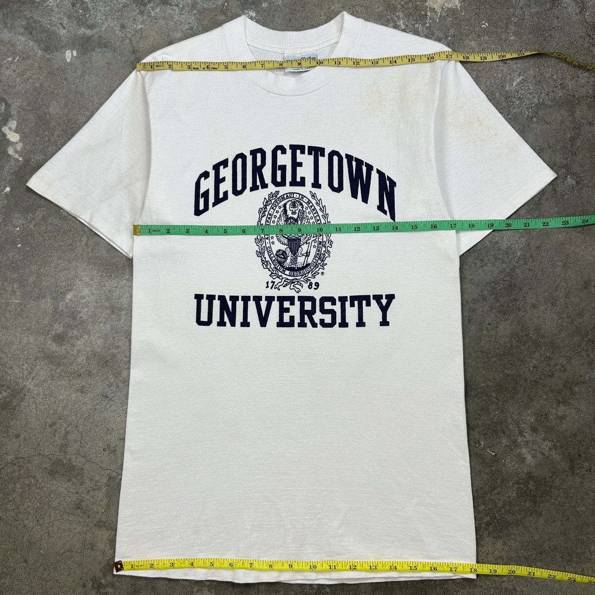 Vintage 1980-90s Georgetown University Size US S / EU 44-46 / 1 - 8 Thumbnail
