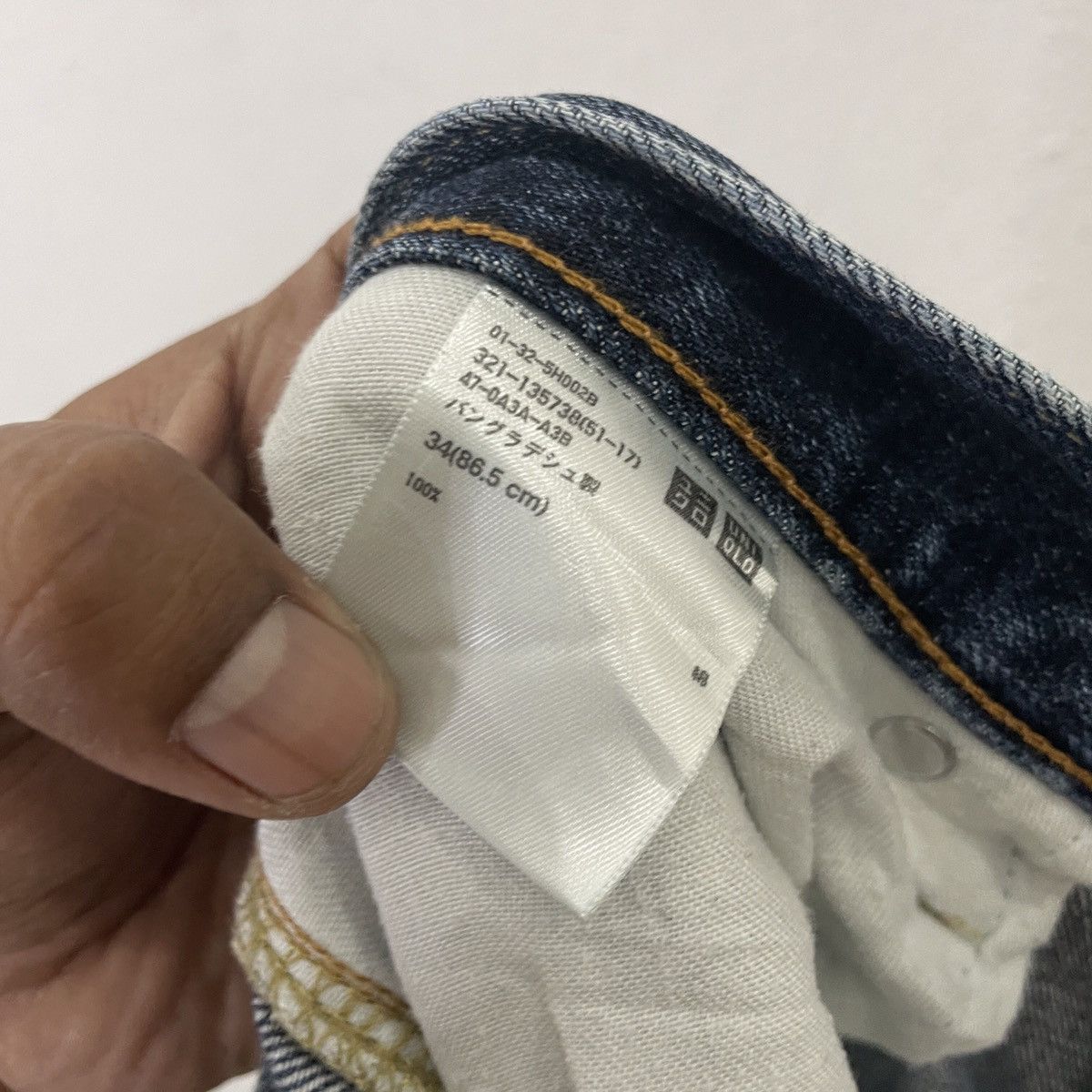 Japanese Brand Vintage Uniqlo Redline Seldvege Denim Jeans Size US 36 / EU 52 - 6 Thumbnail