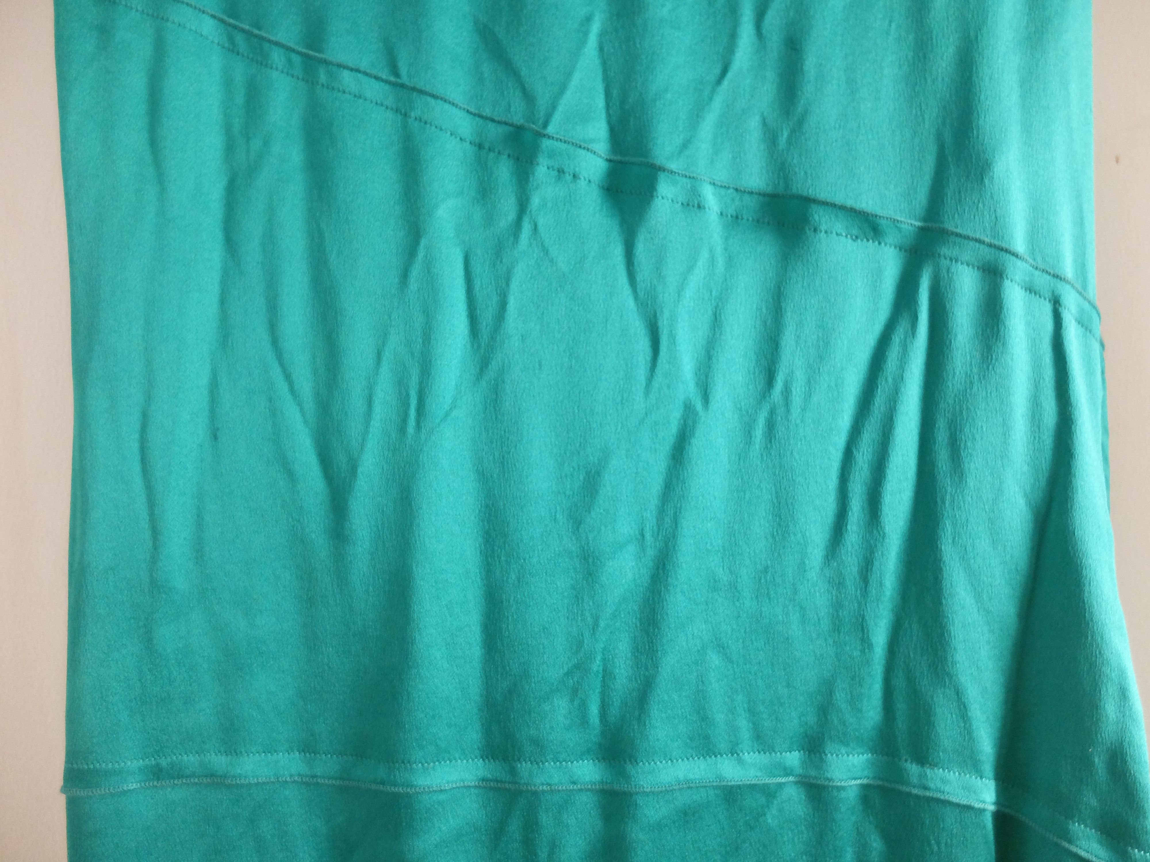 Alberta Ferretti Emerald Green Party Dress 6 Size M / US 6-8 / IT 42-44 - 5 Thumbnail