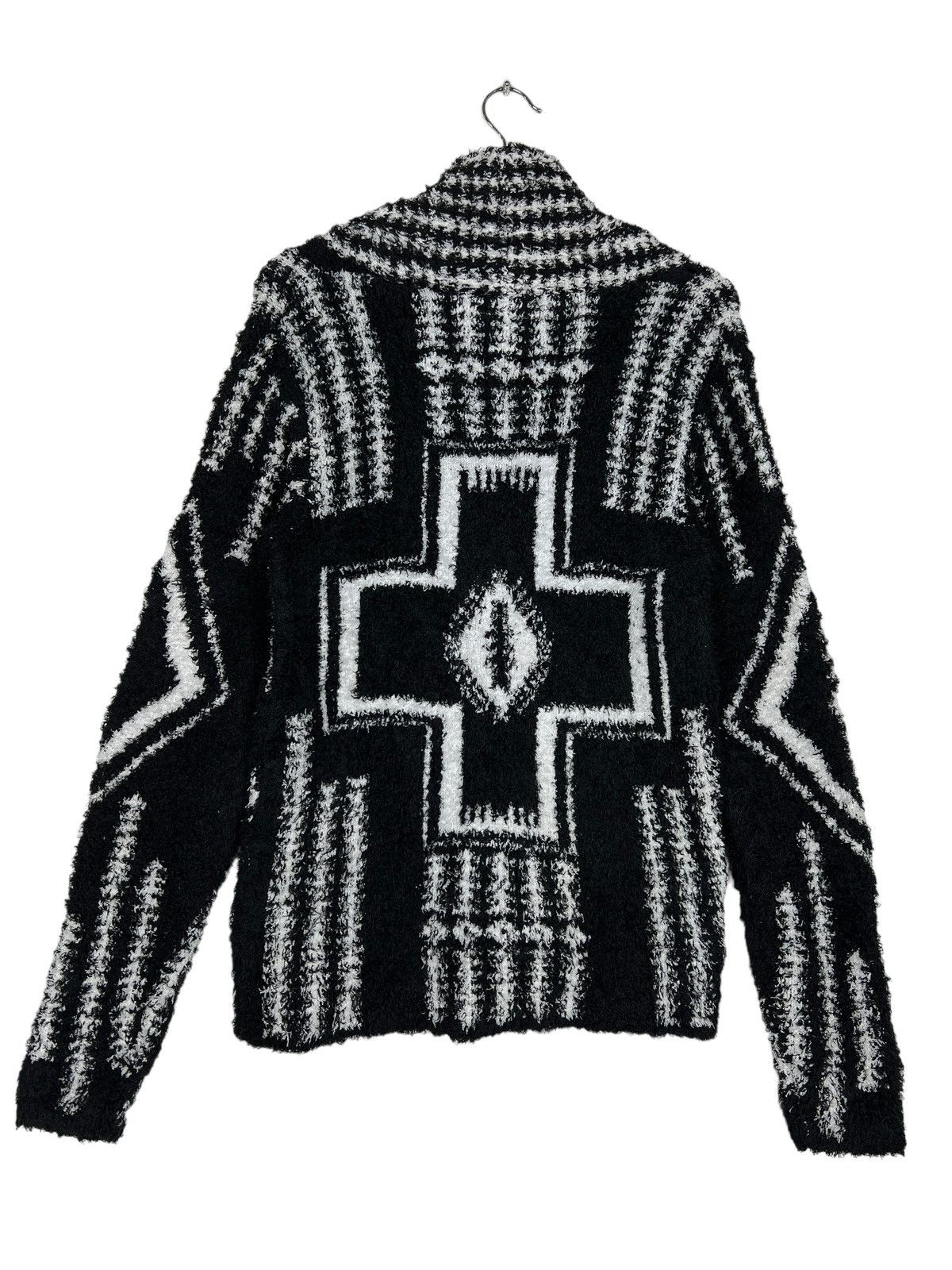 Hysteric Glamour 🔥 DIVINER TEAM RECKLESS LIFE FLEECE KNITTED CARDIGAN Size US M / EU 48-50 / 2 - 3 Thumbnail
