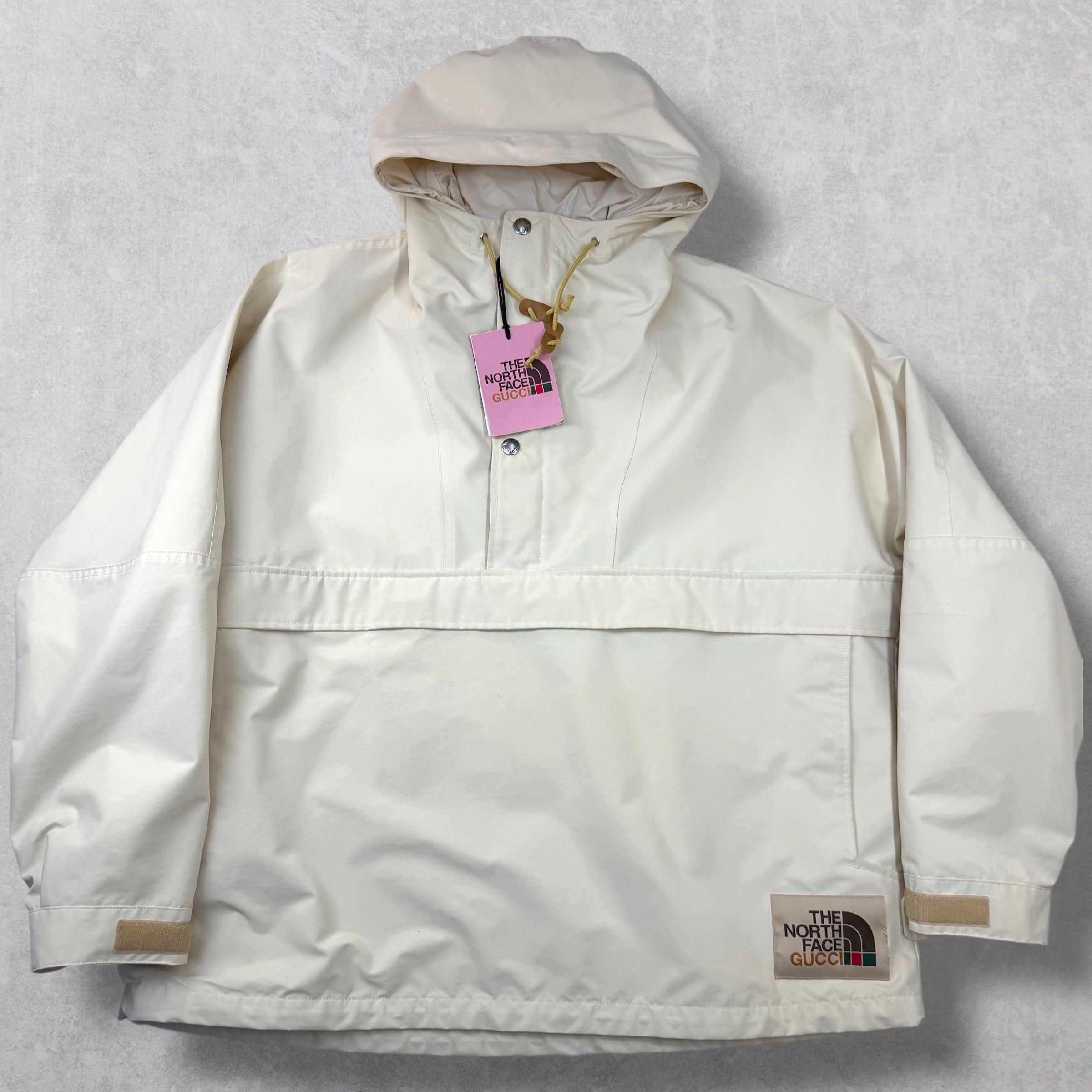 Gucci Gucci x The North Face Nylon Anorak Beige M Size US M / EU 48-50 / 2 - 1 Thumbnail