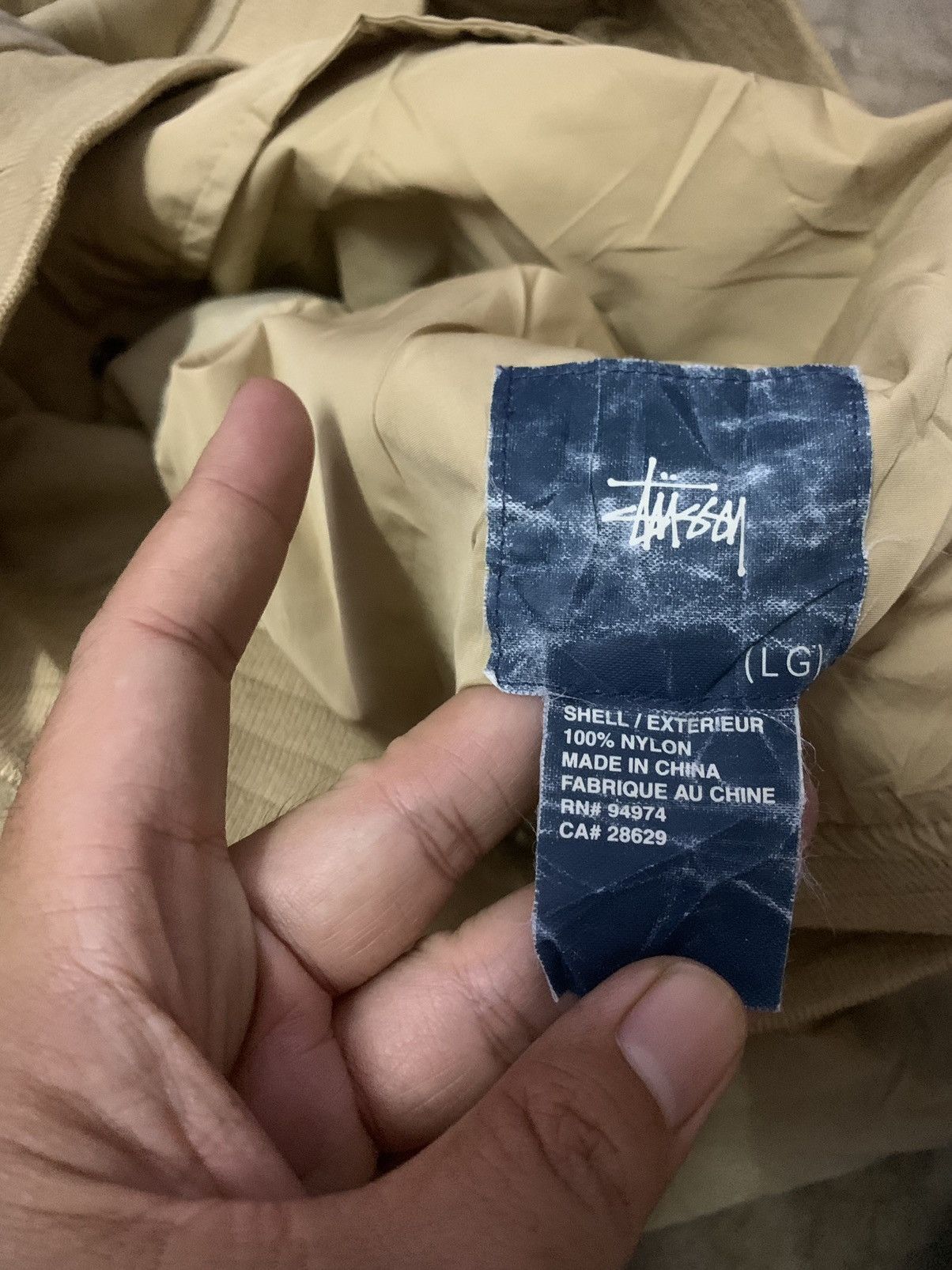 Stussy × Vintage Stussy ‘S’ Logo Nylon Jacket Size US L / EU 52-54 / 3 - 5 Thumbnail