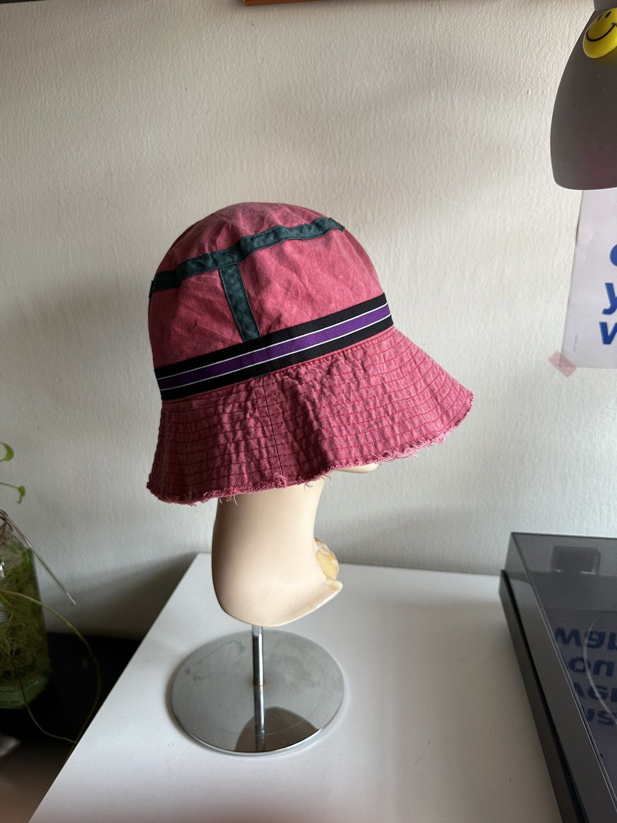 Vivienne Westwood 1990s Vivienne Westwood Patch Logo Bucket Hat Size ONE SIZE - 7 Thumbnail