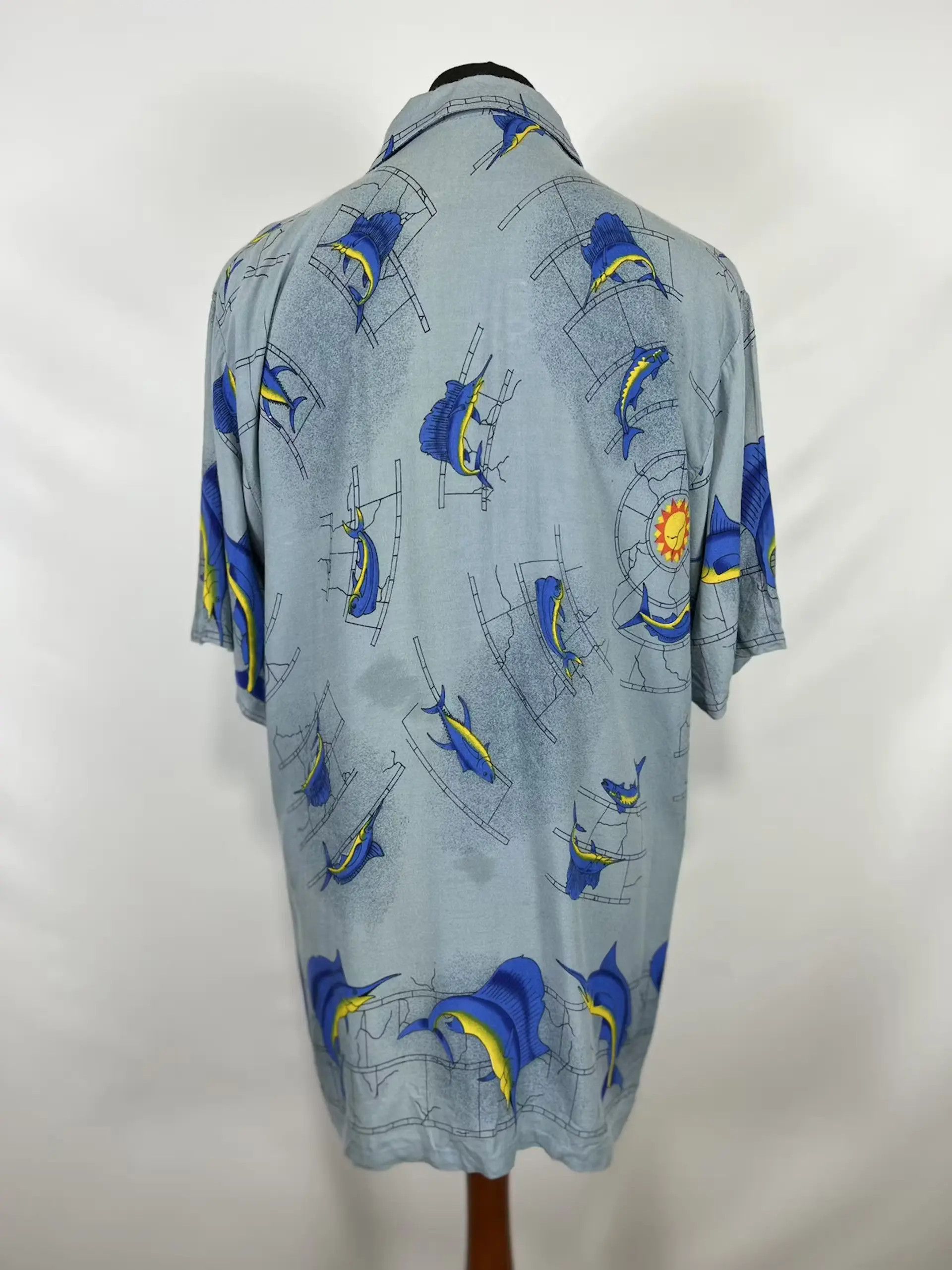 Vintage Vintage Hawaiian shirt 90’s Size US XL / EU 56 / 4 - 2 Thumbnail