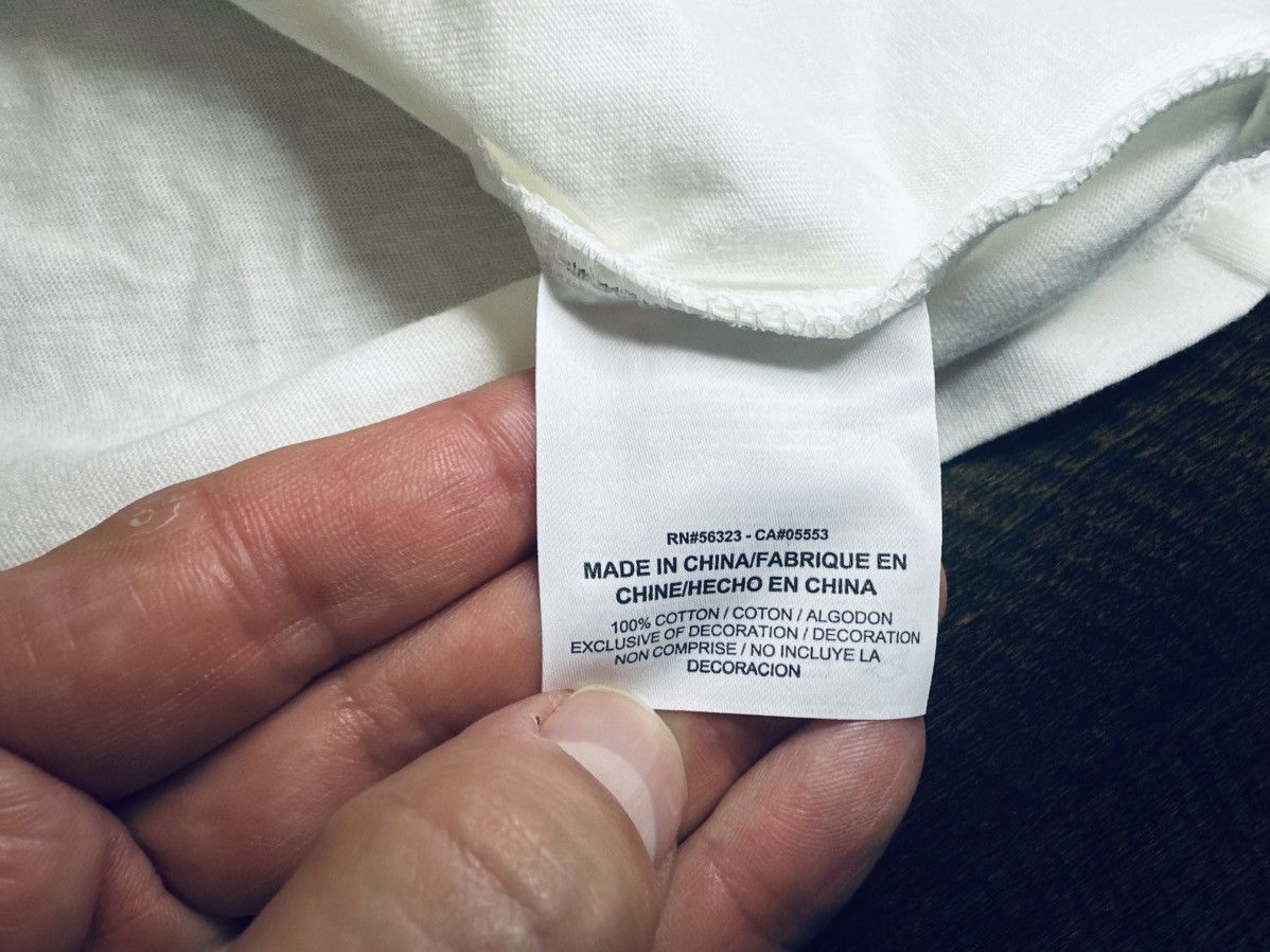 Nike NWT Jordan Pure Money Men's T-Shirt White-Size Medium-Spots- Size US M / EU 48-50 / 2 - 7 Thumbnail