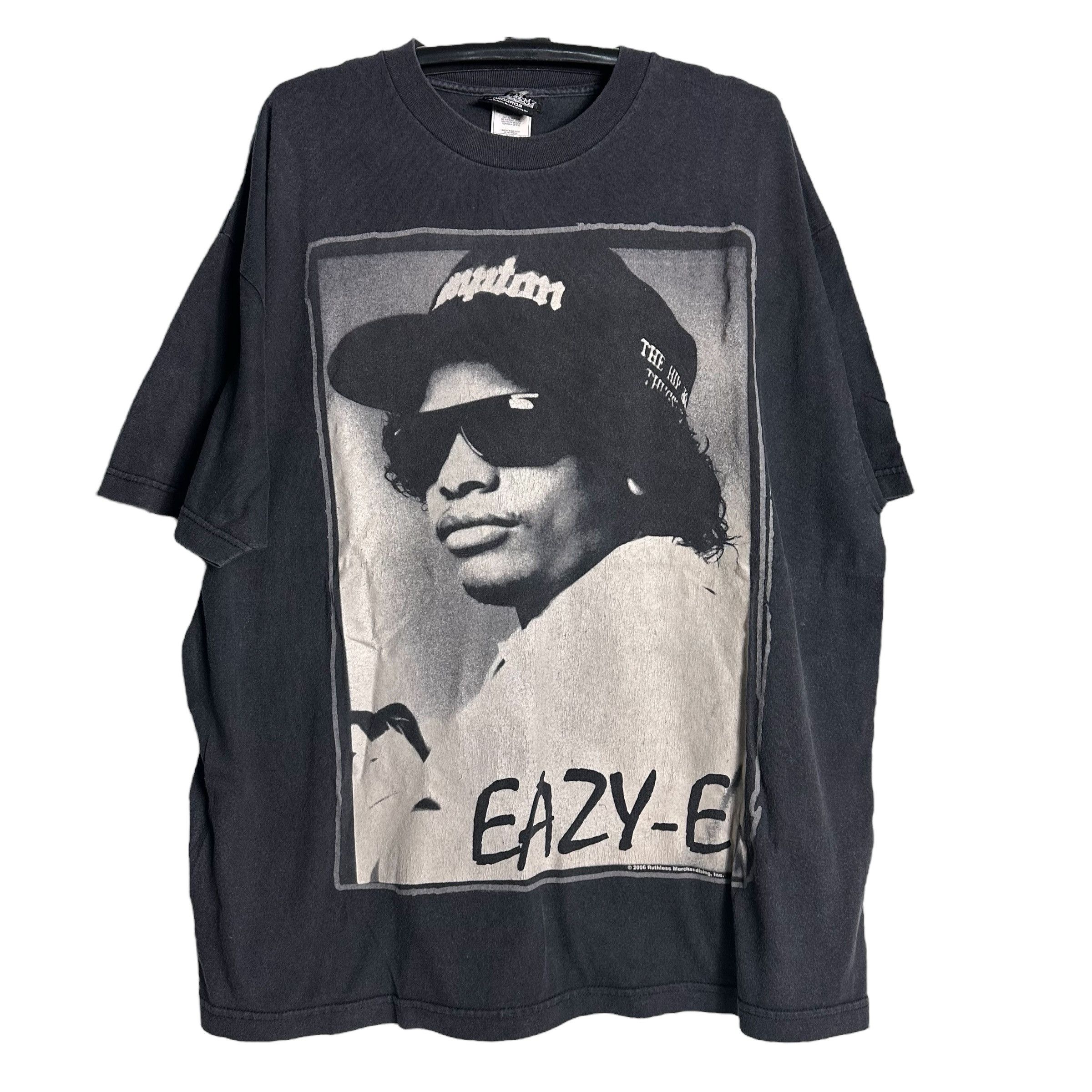 Alstyle × Rap Tees × Vintage 🔥RARE🔥Eazy-E NWA 2006 Ruthless Record Big Face OVP T-shirt Size US XXL / EU 58 / 5 - 1 Thumbnail