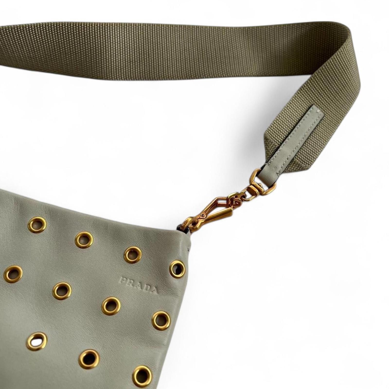 バッグ PRADA PUNCHING LEATHER ONE SHOULDER BAG Prada - Punching Leather Shoulder Bag