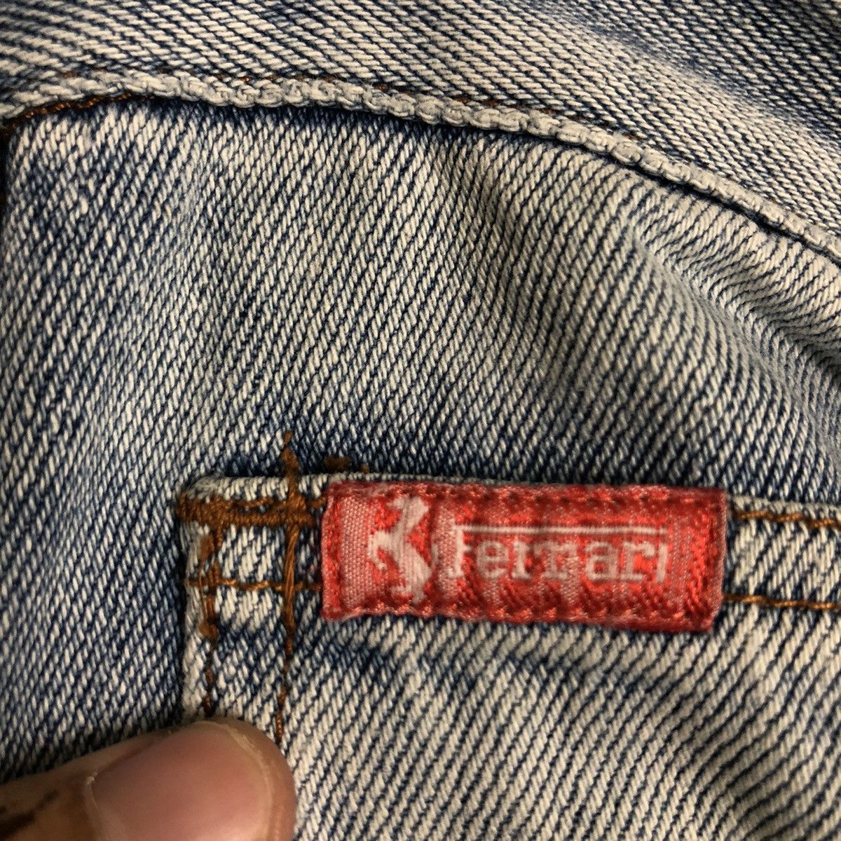 Japanese Brand VINTAGE MAGNETI MARELLI MILANO FERRARI JEANS DENIM Size US 28 / EU 44 - 12 Thumbnail