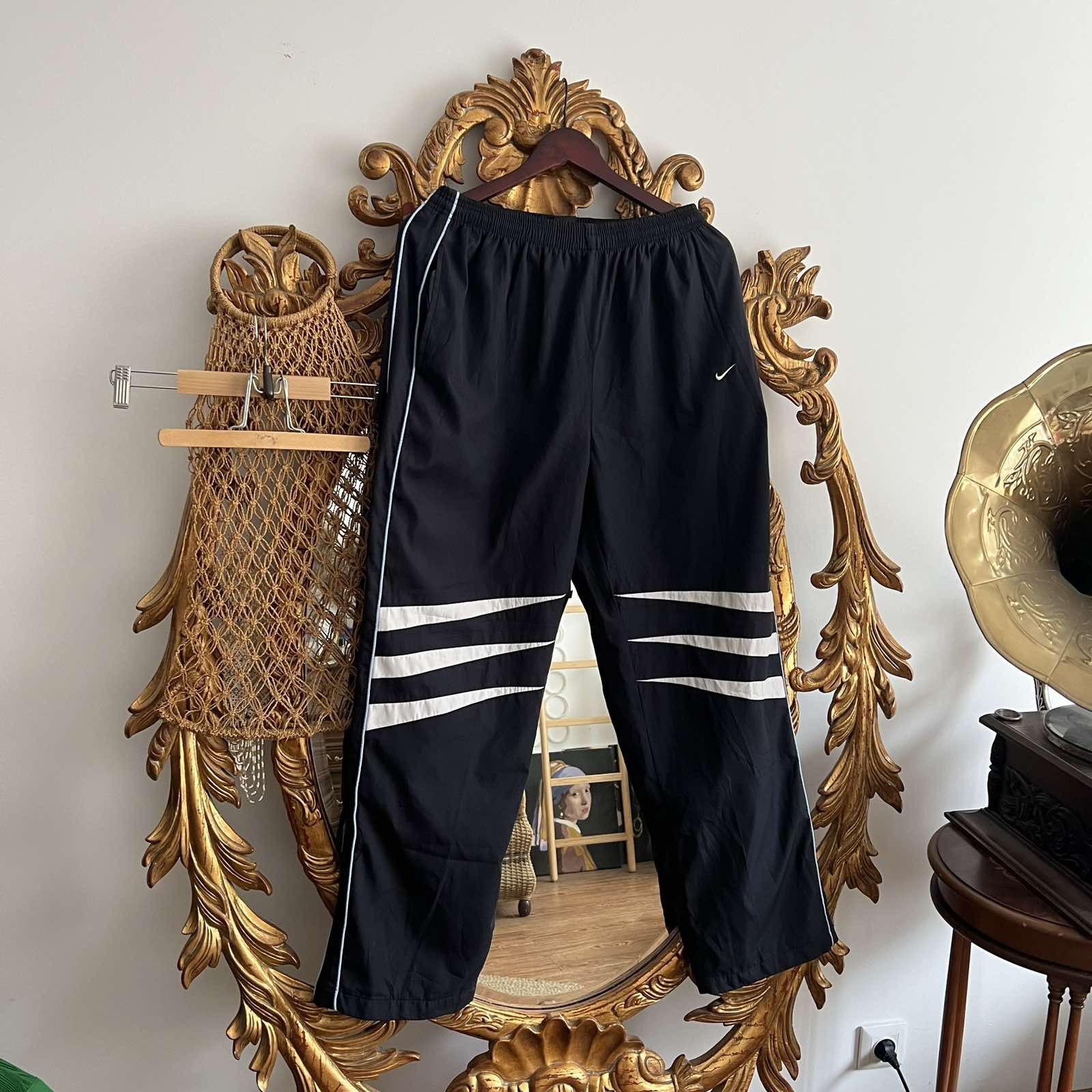 Nike × Vintage Nike Vintage Pants Y2K Drill Sz XXL Size US 36 / EU 52 - 1 Thumbnail