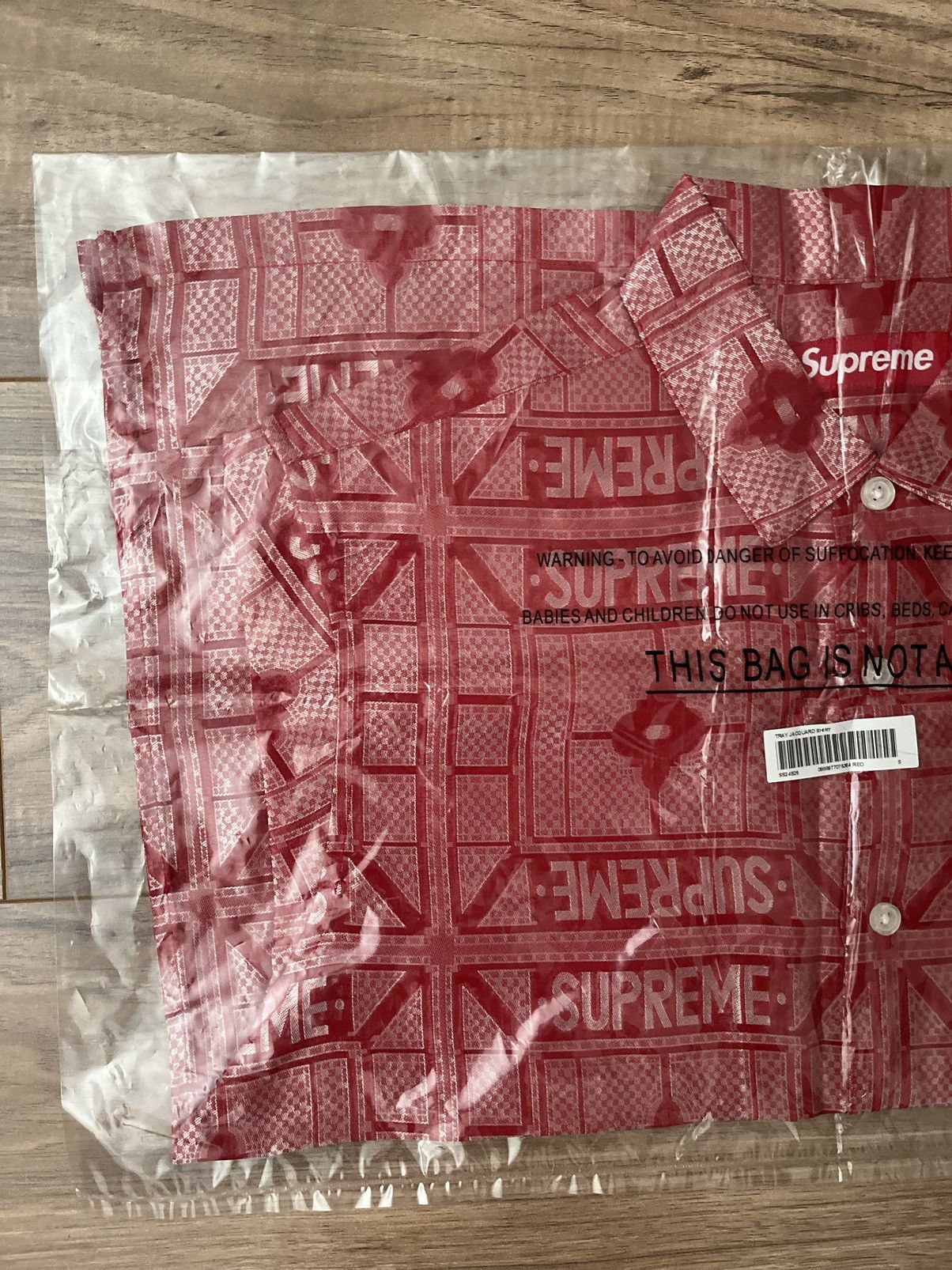 Supreme Supreme Tray Jacquard S/S Shirt Size US S / EU 44-46 / 1 - 2 Thumbnail