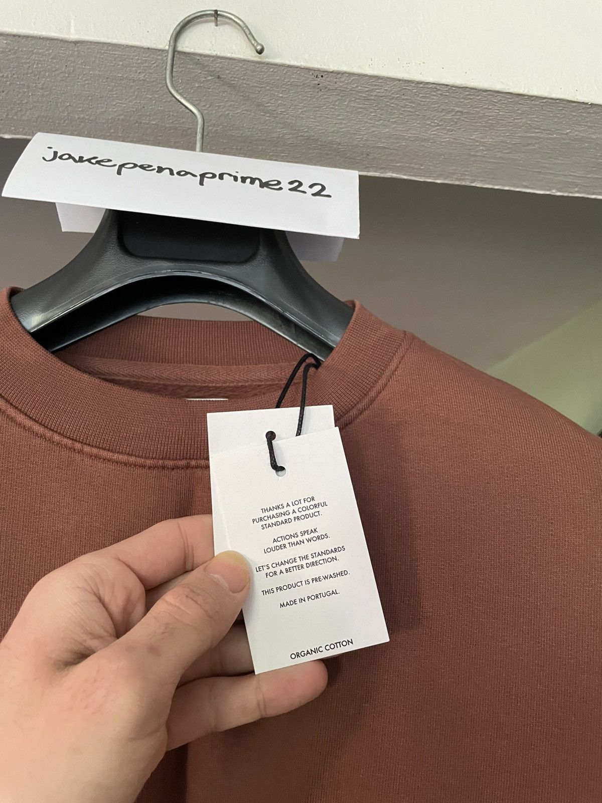 Colorful Standard Colorful Standard Oversized Sweatshirt Cinnamon Size US XS / EU 42 / 0 - 5 Thumbnail