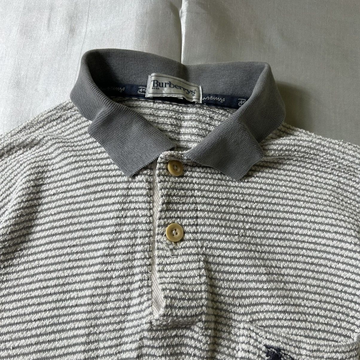 Burberry Vintage Burberrys Logo Polos Size US L / EU 52-54 / 3 - 2 Thumbnail