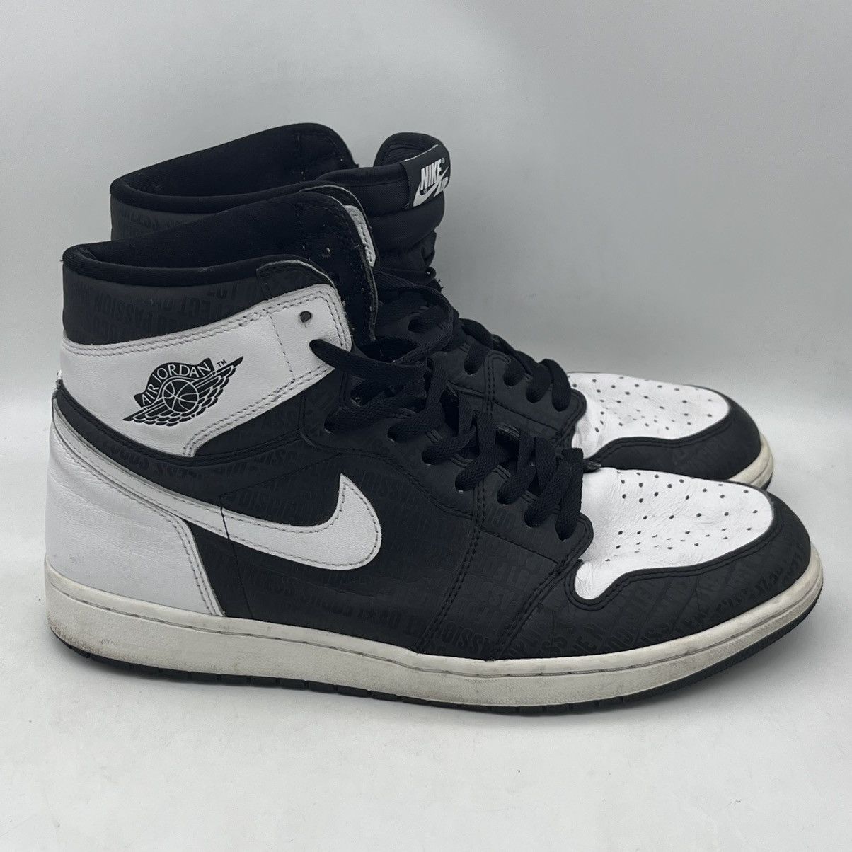 Jordan Brand Nike Air Jordan 1 Retro OG High Yankees Derek Jeter Re2pect Size US 12 / EU 45 - 6 Thumbnail