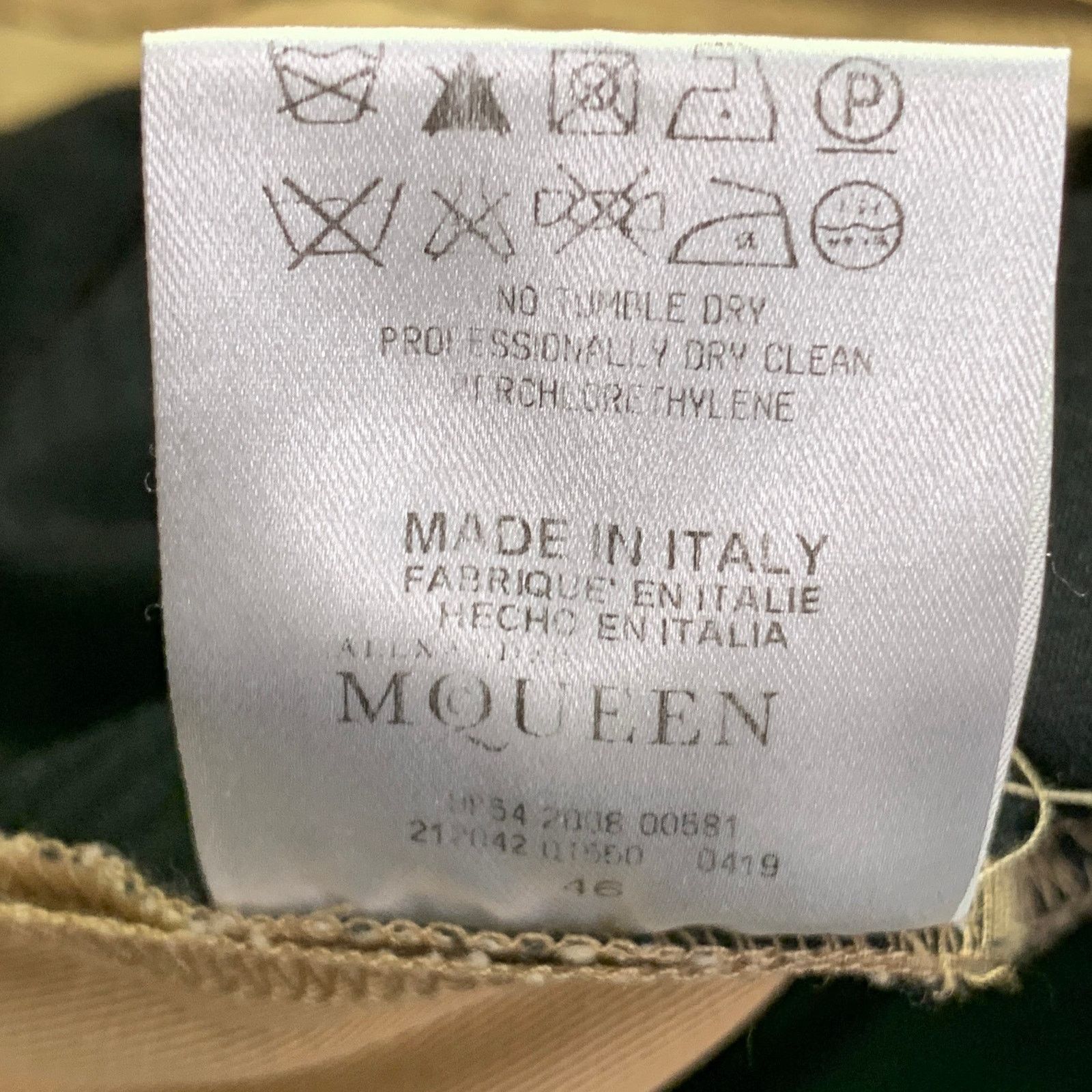 Alexander McQueen ALEXANDER MCQUEEN Size 32 Black Cotton Stripe Cuffed Shorts Size US 32 / EU 48 - 7 Thumbnail