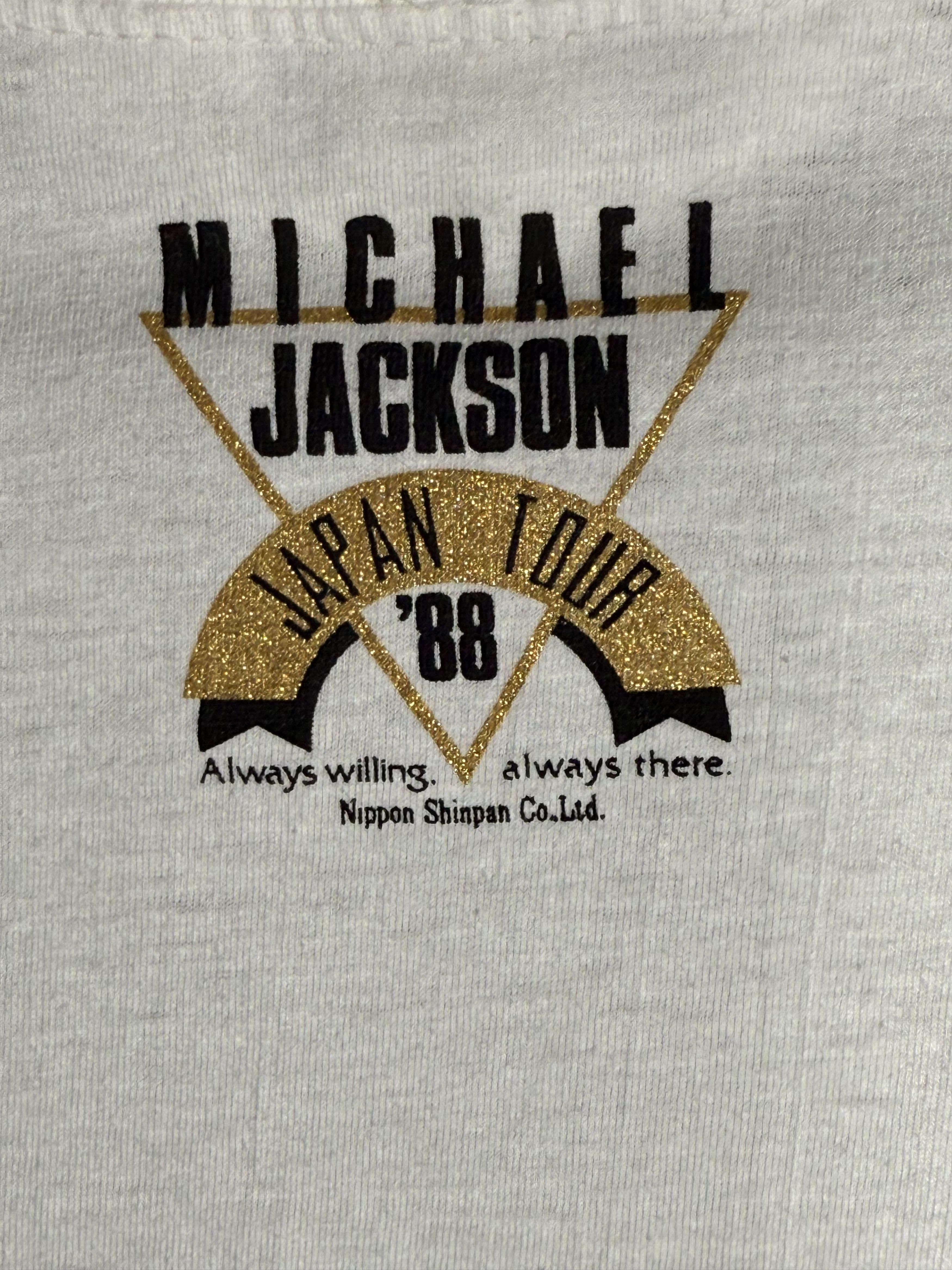 Vintage Michael Jackson Japan Tour '88-Japan Exclusive
