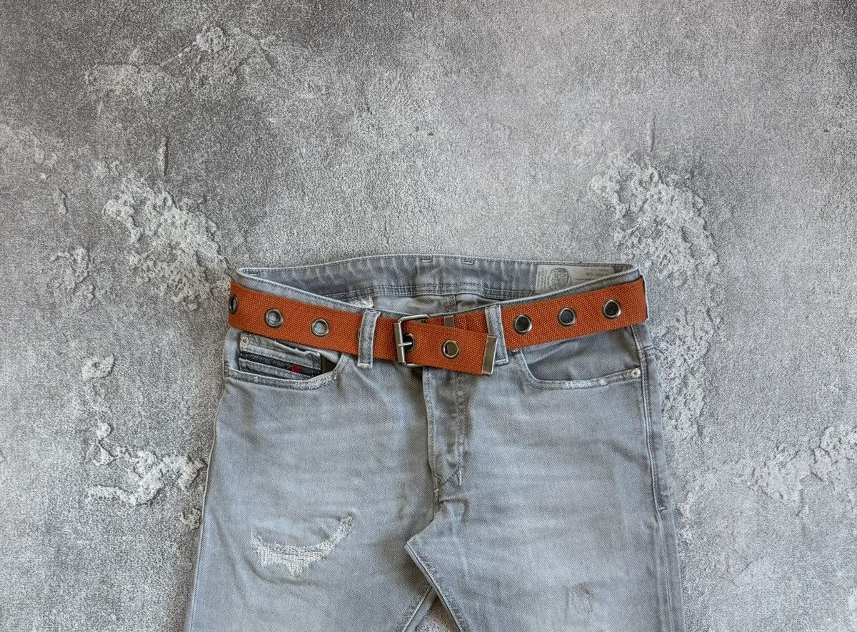 Y2K retro belt distressed style if six was nine L.G.B. 90s