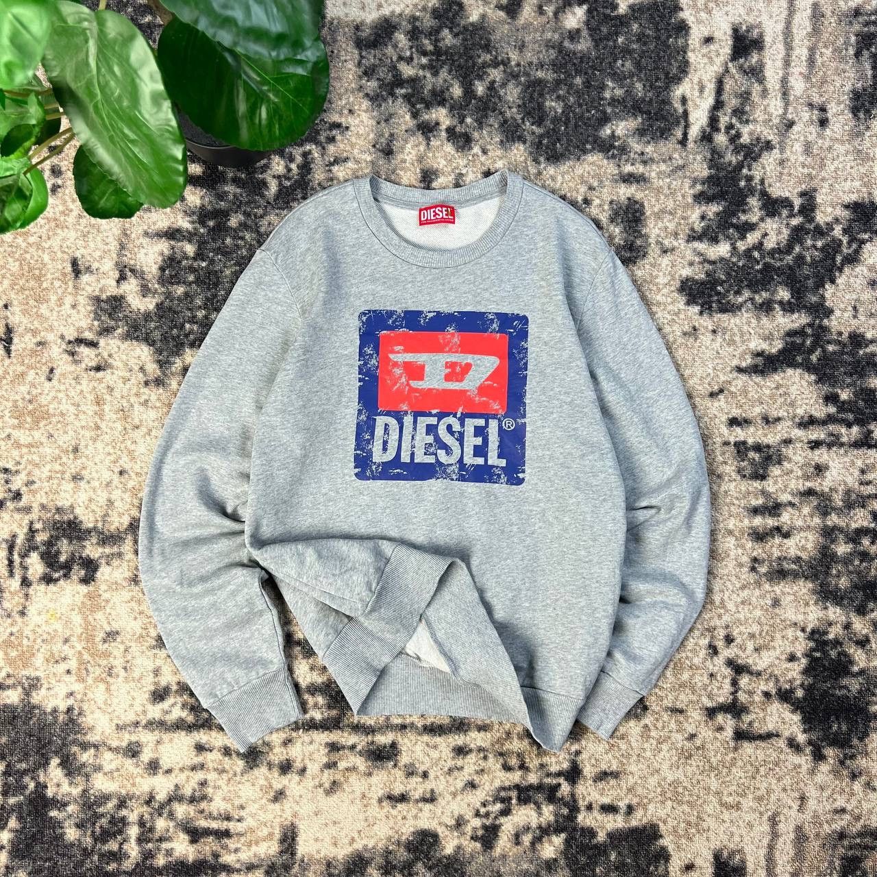 Diesel Diesel Vintage Big Logo Oversized Fit Swearshirt Size US S / EU 44-46 / 1 - 1 Thumbnail