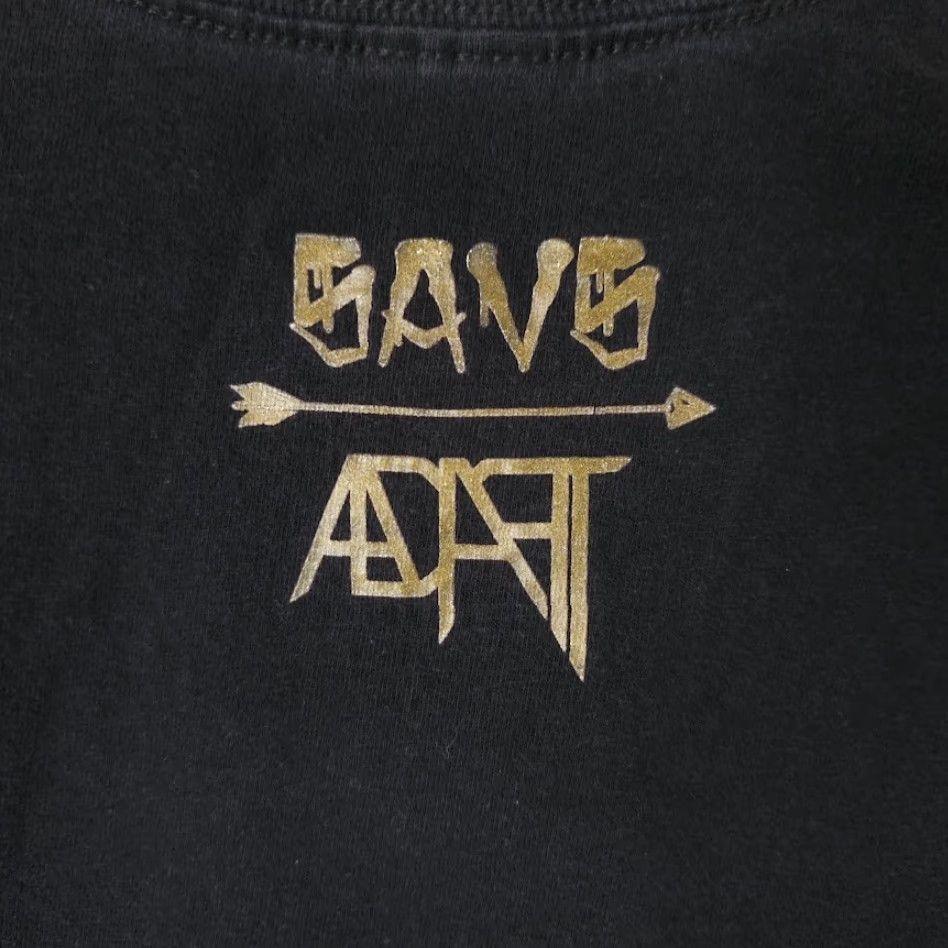 Vintage Adapt Gold Blooded T Shirt Mens Size Medium Black SAVS X Streetwear Shirt Size US M / EU 48-50 / 2 - 5 Thumbnail