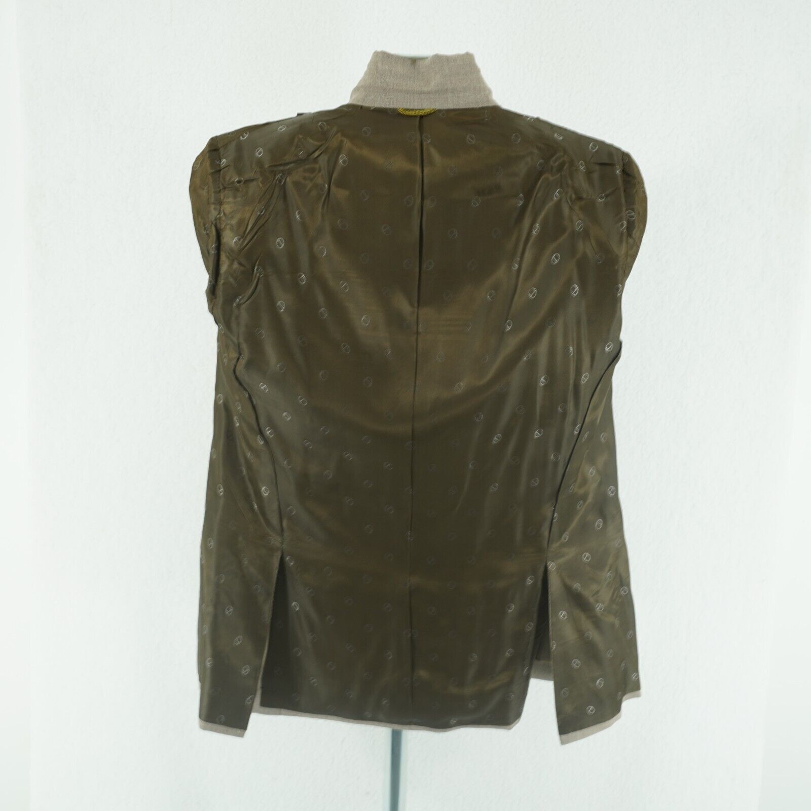 Hart Schaffner Marx Hart Schaffner Marx Christian Dior Wool Tan Red Green Check Size 40L - 12 Thumbnail