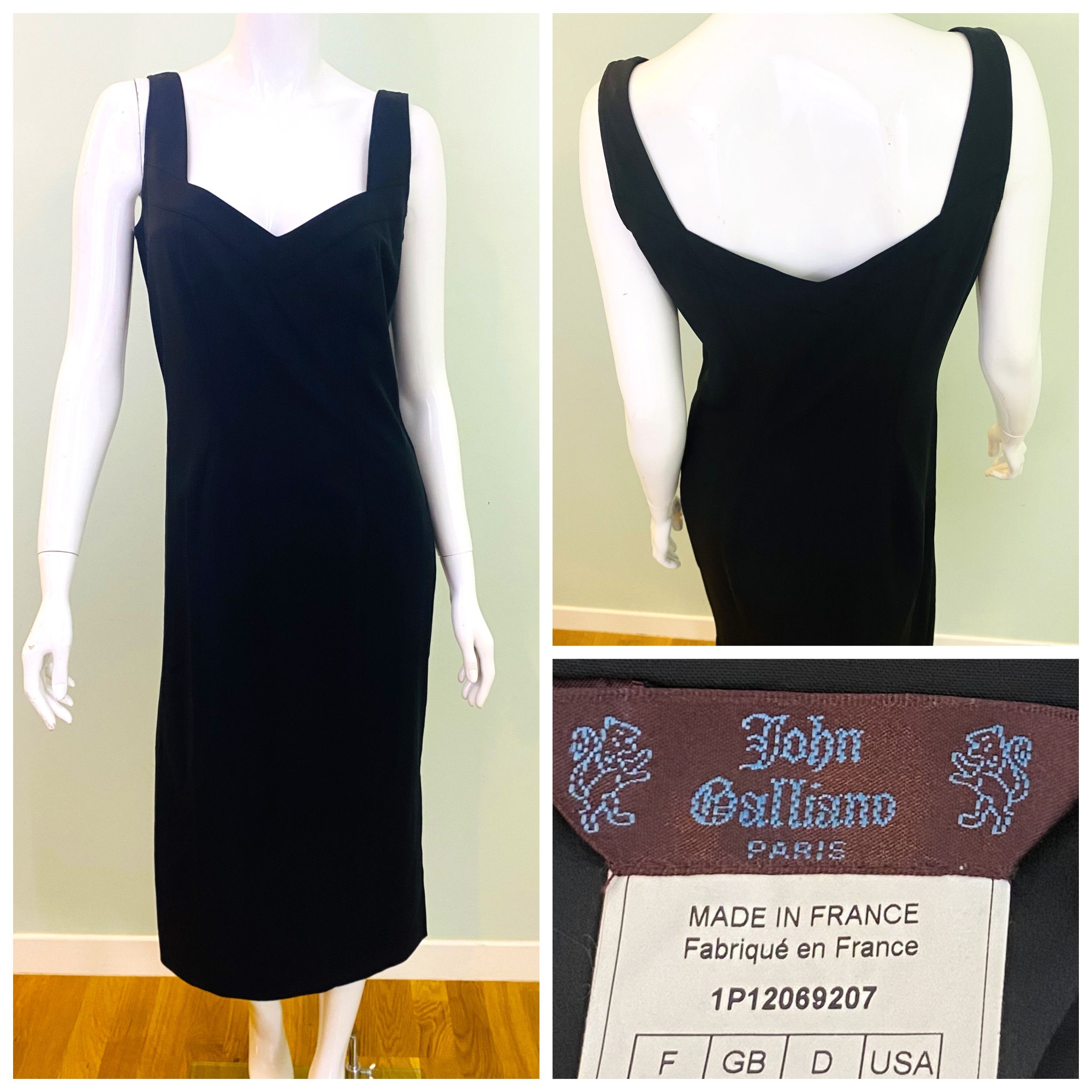 John Galliano Early John Galliano 2001 Evening Working Vintage Large Dress Size L / US 10 / IT 46 - 1 Thumbnail